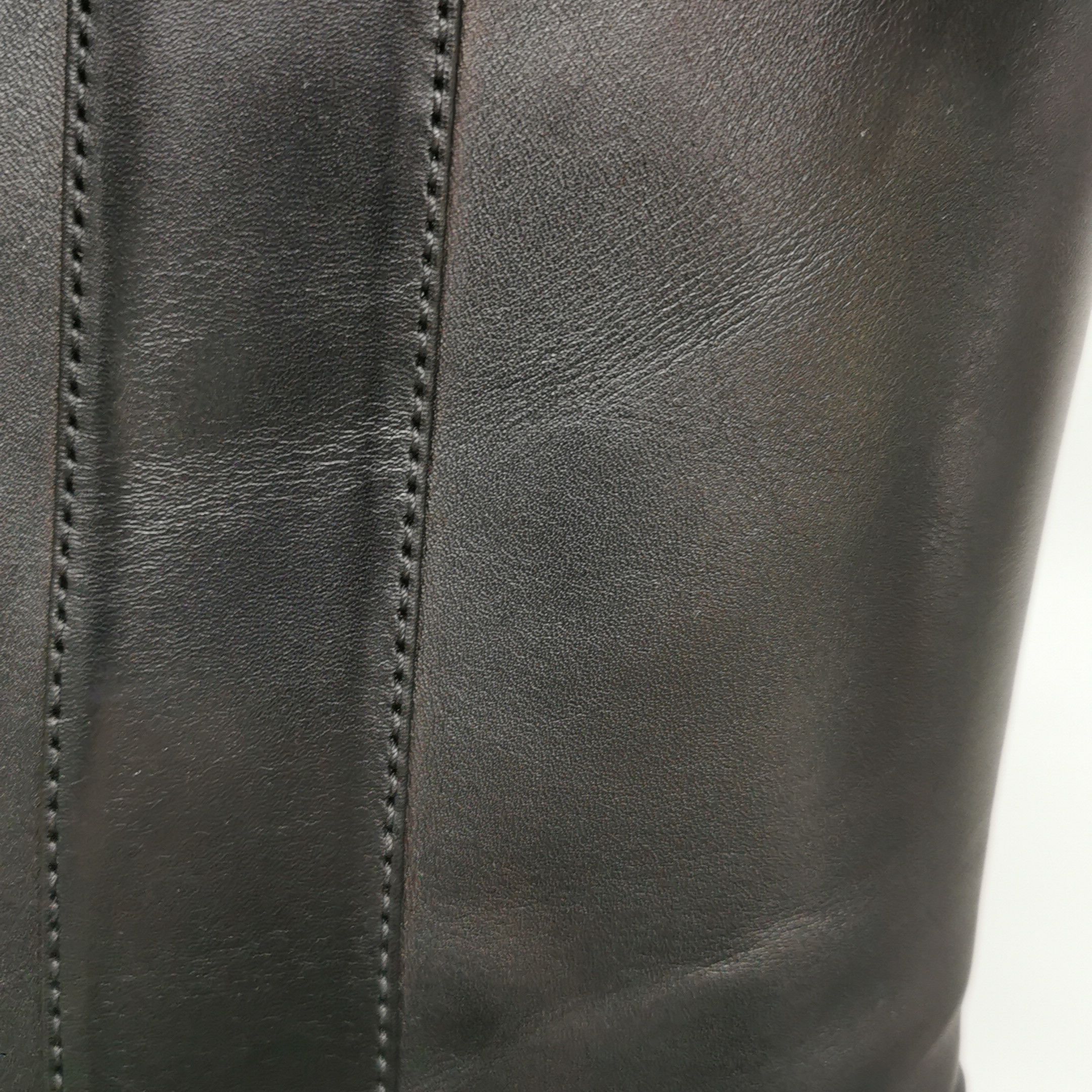 Gucci Gucci Button Detail Lace-Up Leather Boots Size 13 Size US 13 / EU 46 - 18 Thumbnail