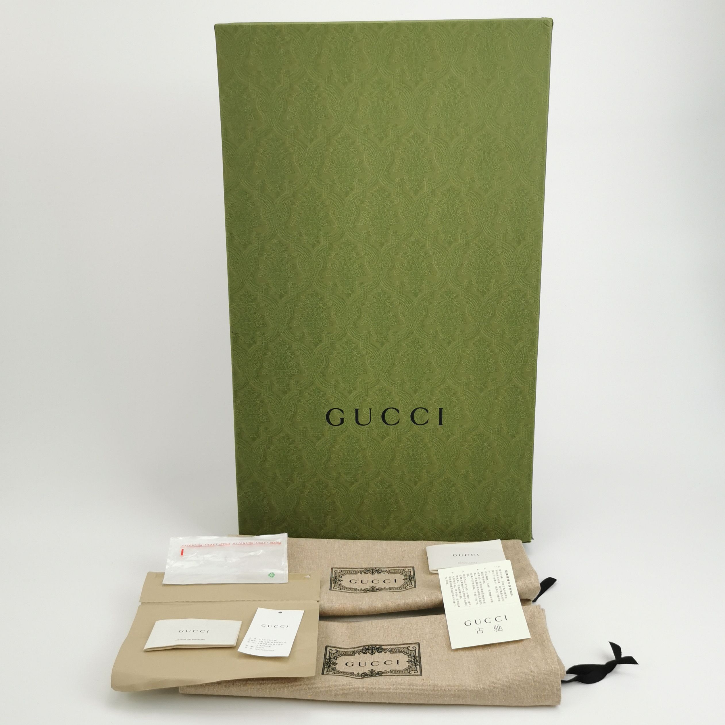 Gucci Gucci Button Detail Lace-Up Leather Boots Size 13 Size US 13 / EU 46 - 7 Thumbnail