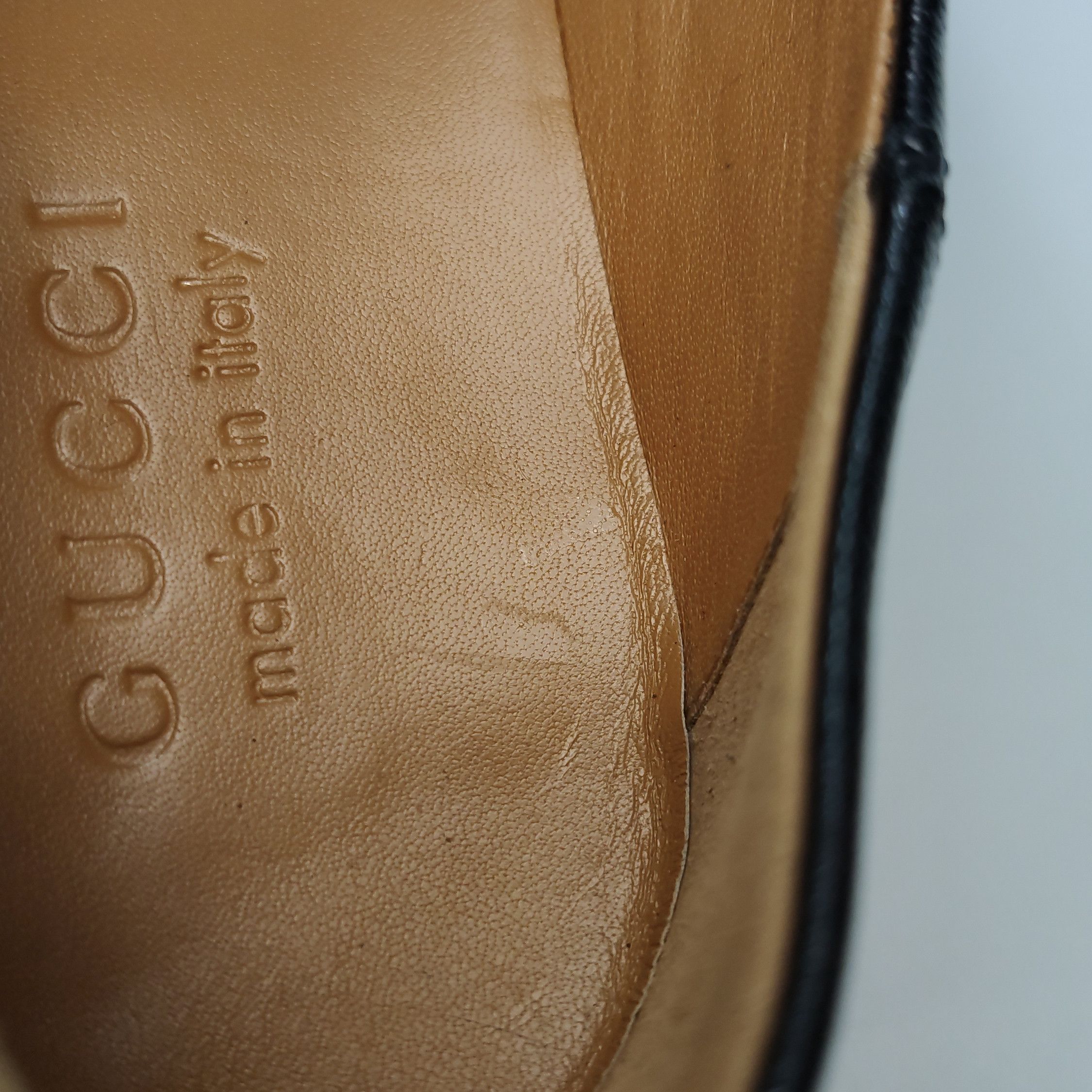 Gucci Gucci Horsebit Leather Loafers EU 41.5 Size US 8 / EU 41 - 12 Thumbnail