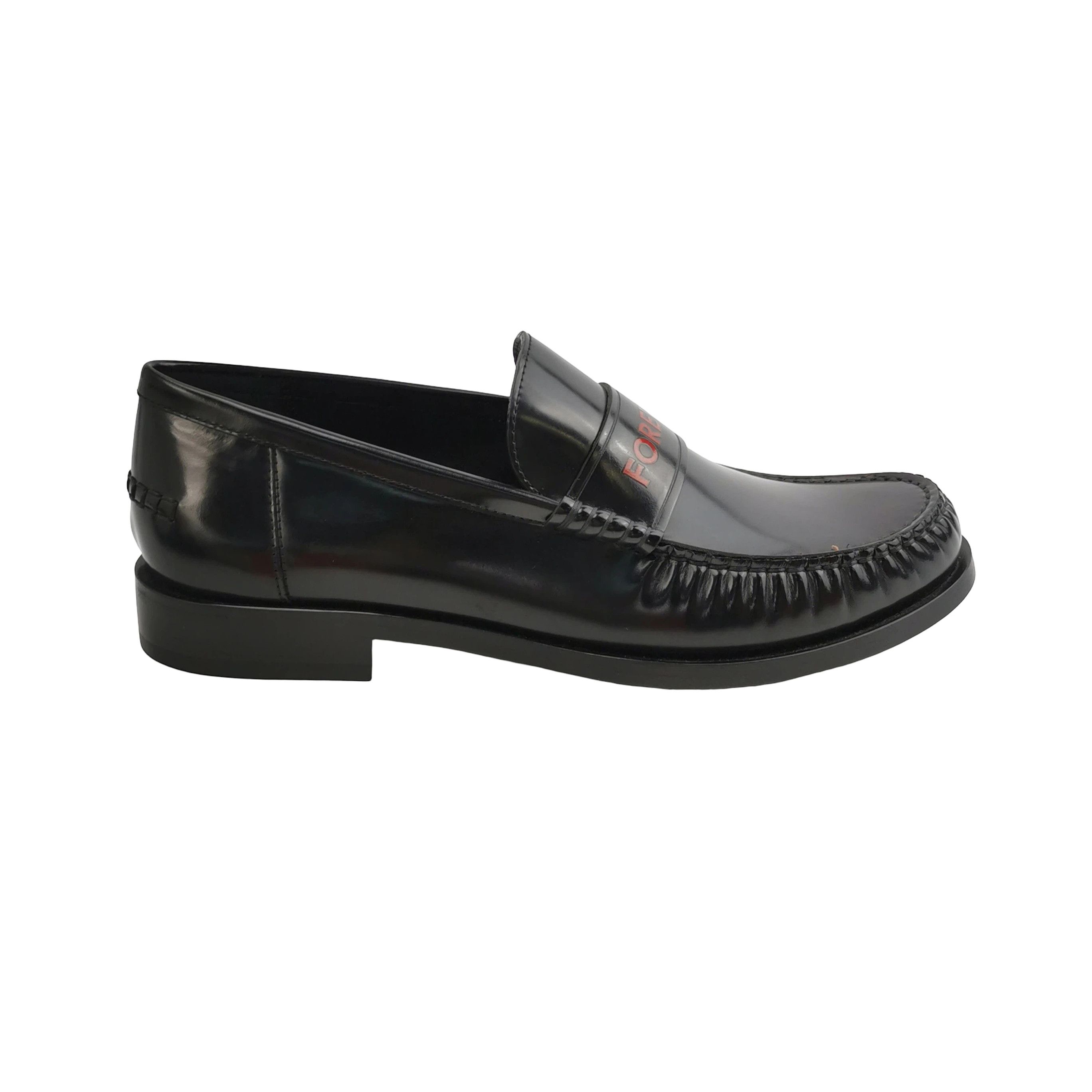 Salvatore Ferragamo Salvatore Ferragamo FOREVER Heart Leather Loafers EU 42 Size US 9 / EU 42 - 2 Thumbnail