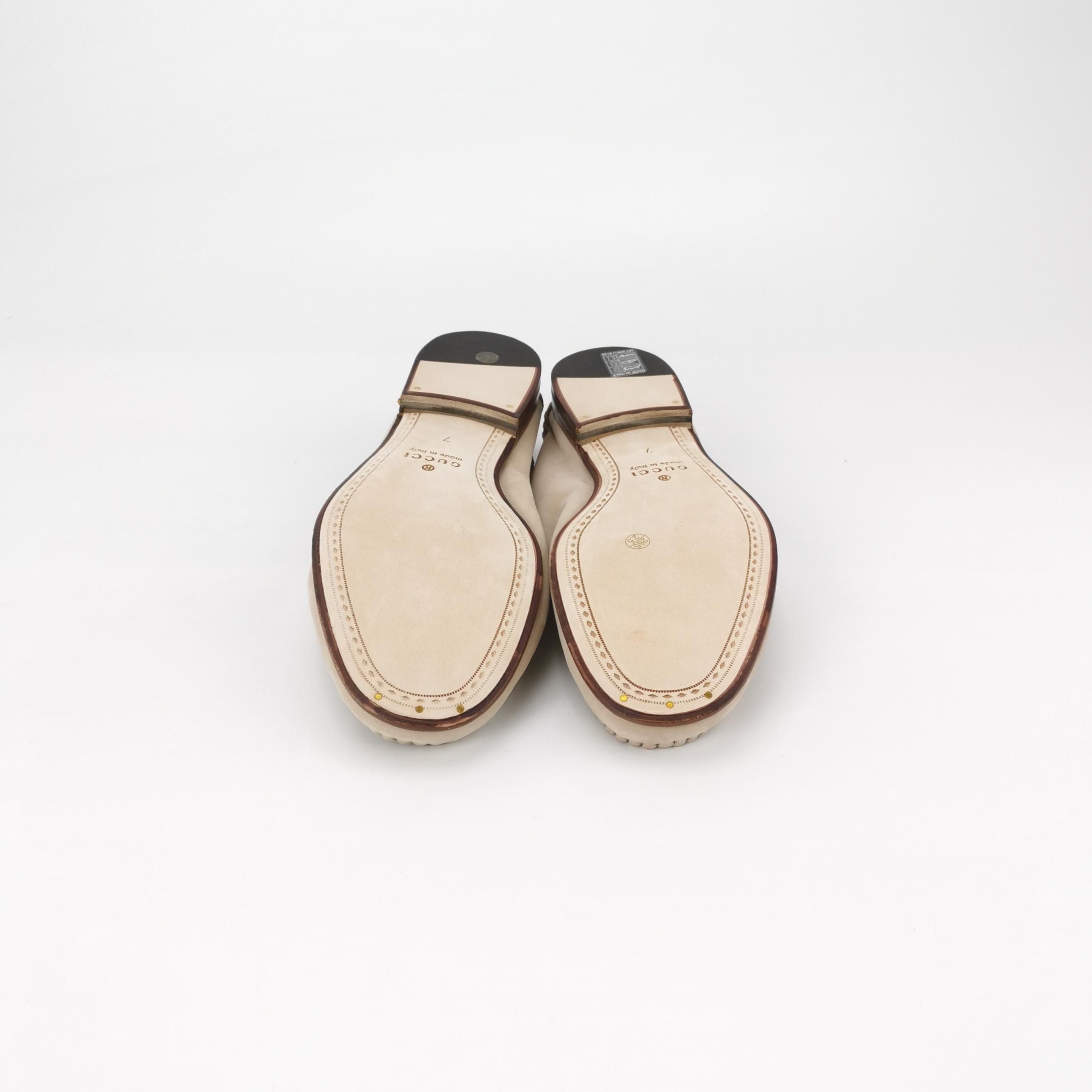 Gucci Gucci Beige Nubuck Horsebit Loafers 41 Size US 8 / EU 41 - 6 Thumbnail