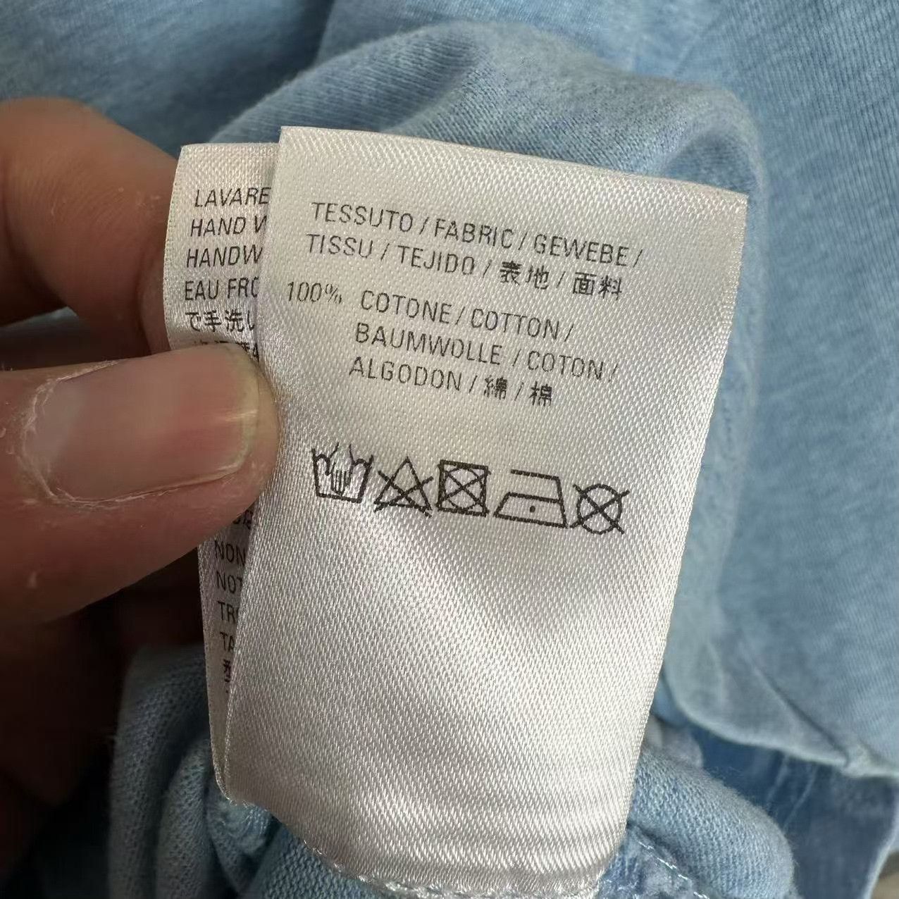 Balenciaga Balenciaga Blue T-Shirt s Men Size US S / EU 44-46 / 1 - 4 Thumbnail