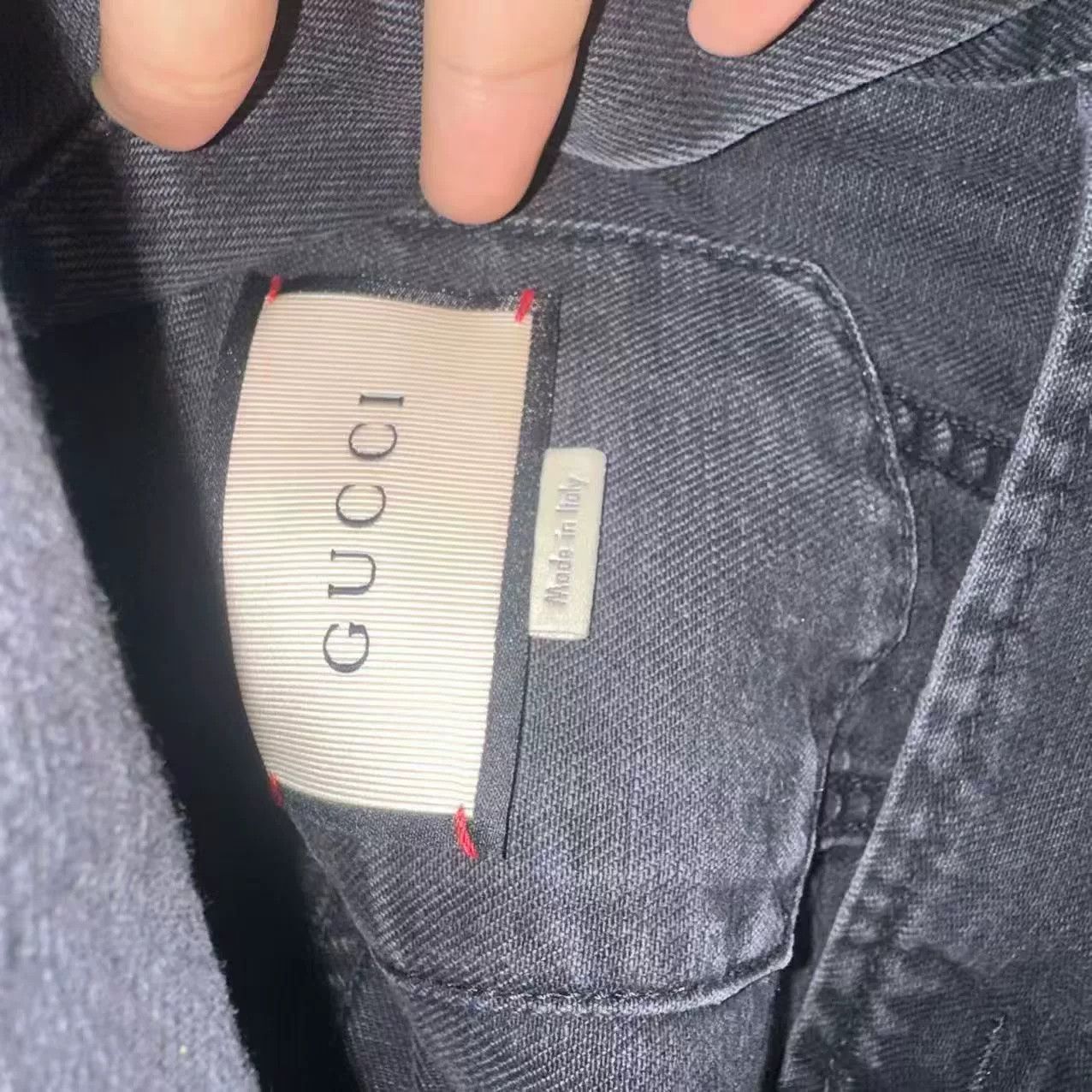 Gucci Gucci Denim Black Light Jacket m Men Size US M / EU 48-50 / 2 - 3 Thumbnail
