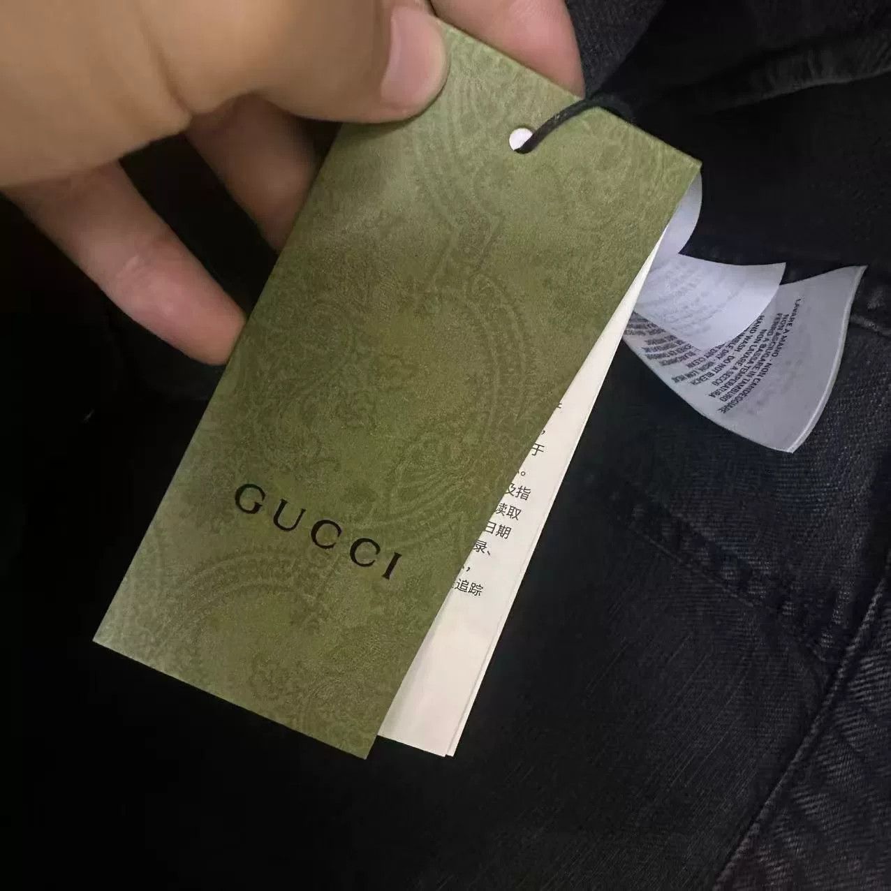 Gucci Gucci Denim Black Light Jacket m Men Size US M / EU 48-50 / 2 - 6 Thumbnail