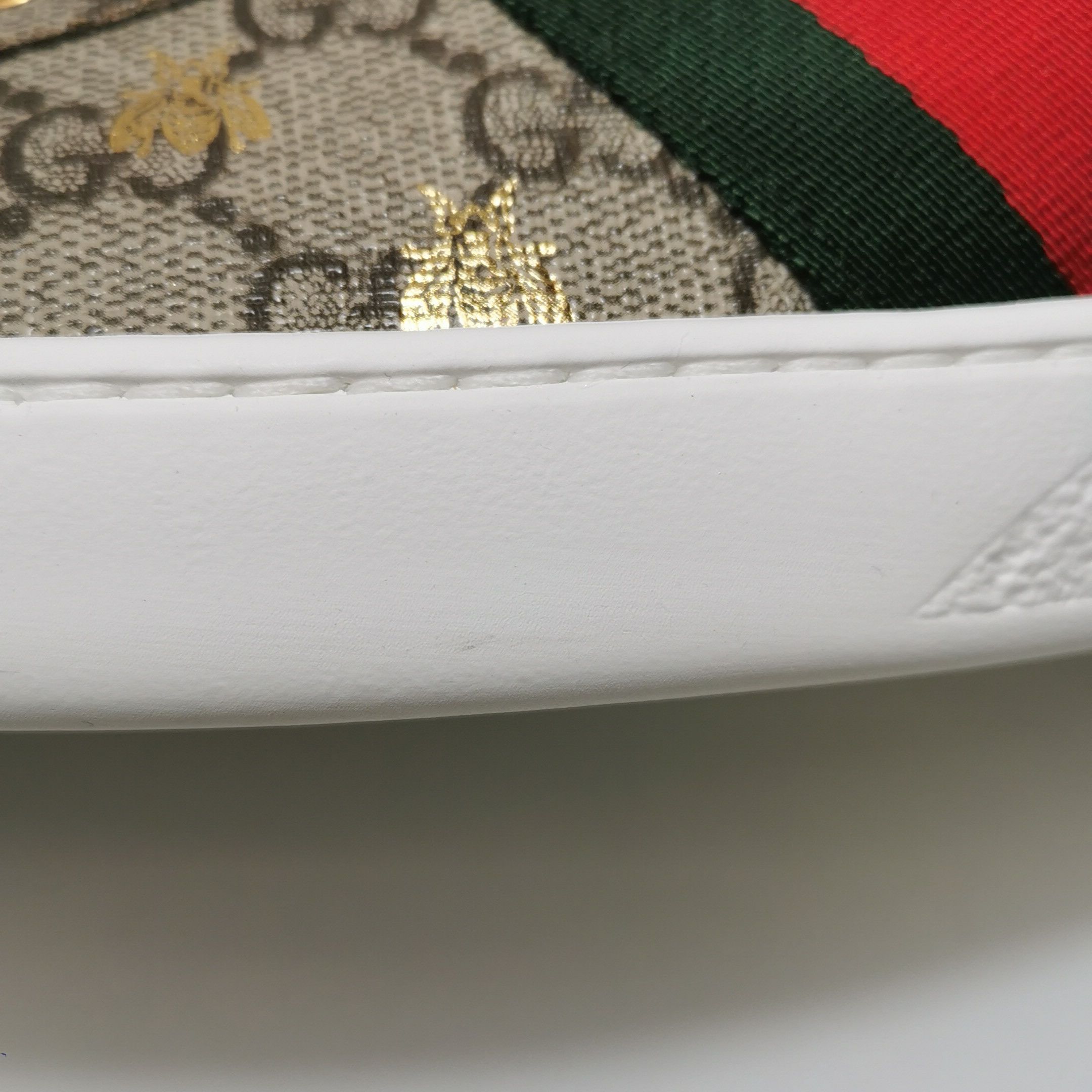 Gucci Gucci Bee Print GG Supreme Ace Sneakers 48 Size US 15 / EU 48 - 9 Thumbnail