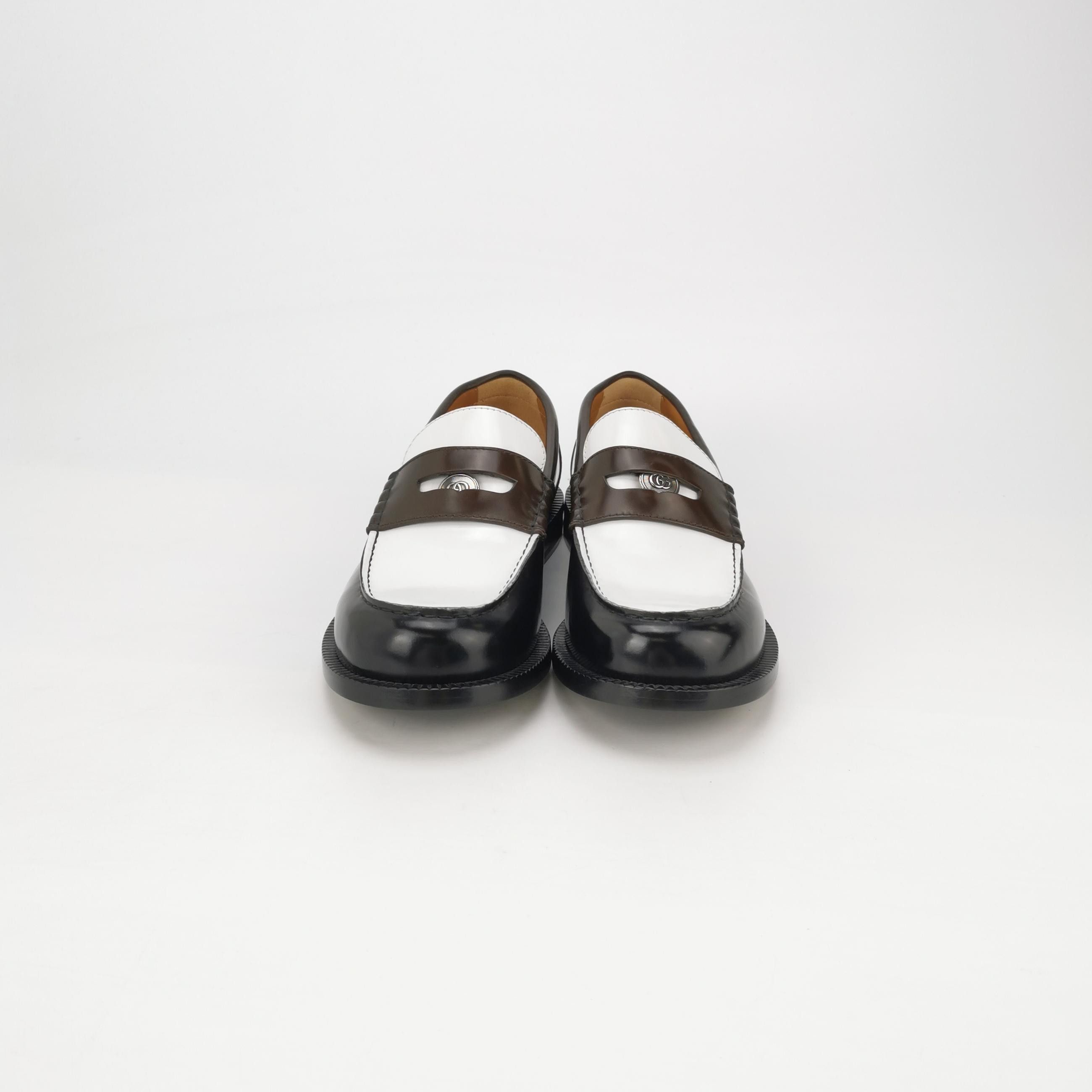 Gucci Gucci Colorblock Leather Loafers EU 42 Size US 9 / EU 42 - 4 Thumbnail