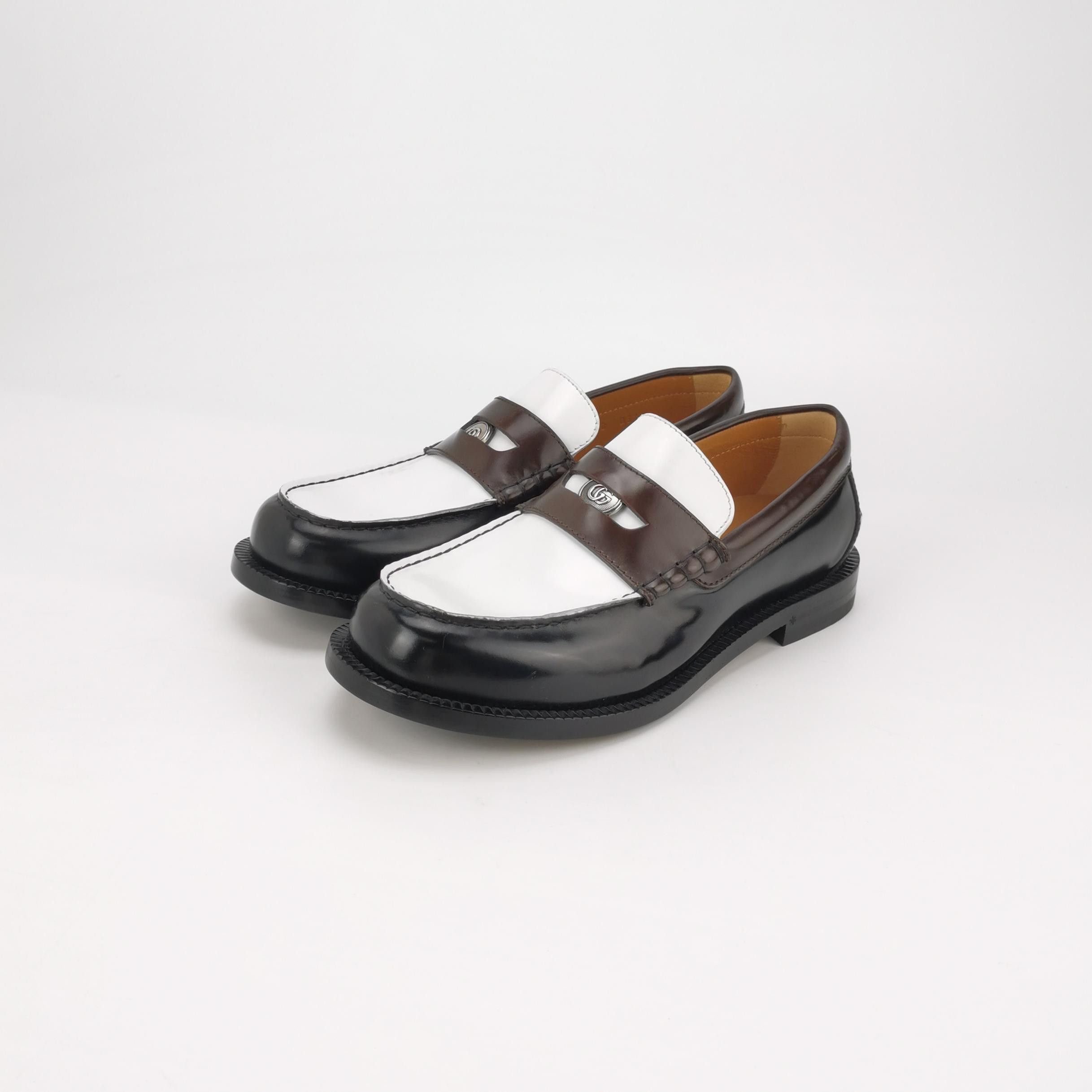 Gucci Gucci Colorblock Leather Loafers EU 42 Size US 9 / EU 42 - 3 Thumbnail