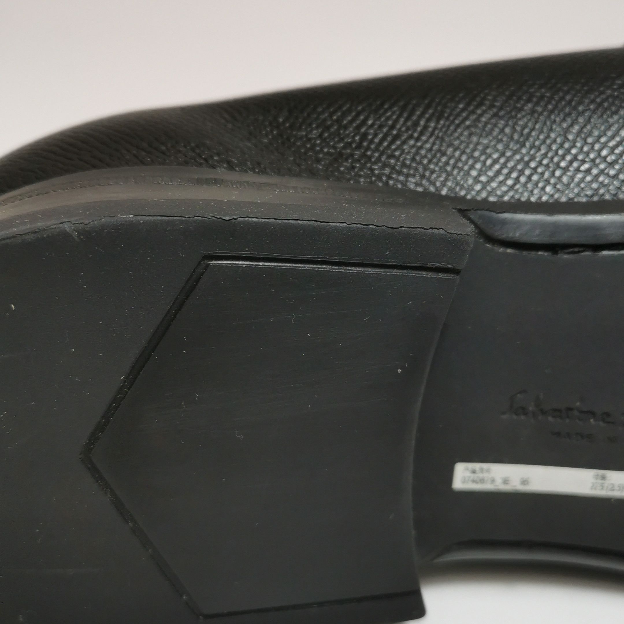 Salvatore Ferragamo Salvatore Ferragamo Gancini Bit Grained Leather Loafers 10 Size US 10 / EU 43 - 11 Thumbnail