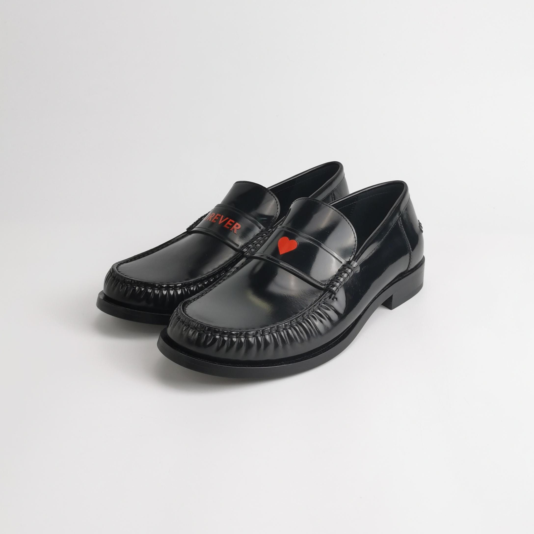 Salvatore Ferragamo Salvatore Ferragamo Forever Heart Leather Loafers 8 Size US 9 / EU 42 - 3 Thumbnail