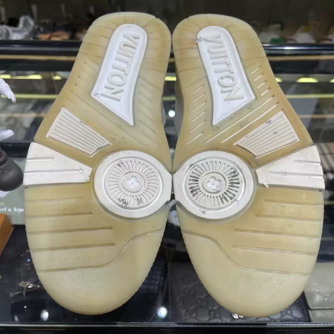 Louis Vuitton Louis Vuitton Training Orange Lowtop Sneakers 8 Men Size US 8 / EU 41 - 7 Thumbnail
