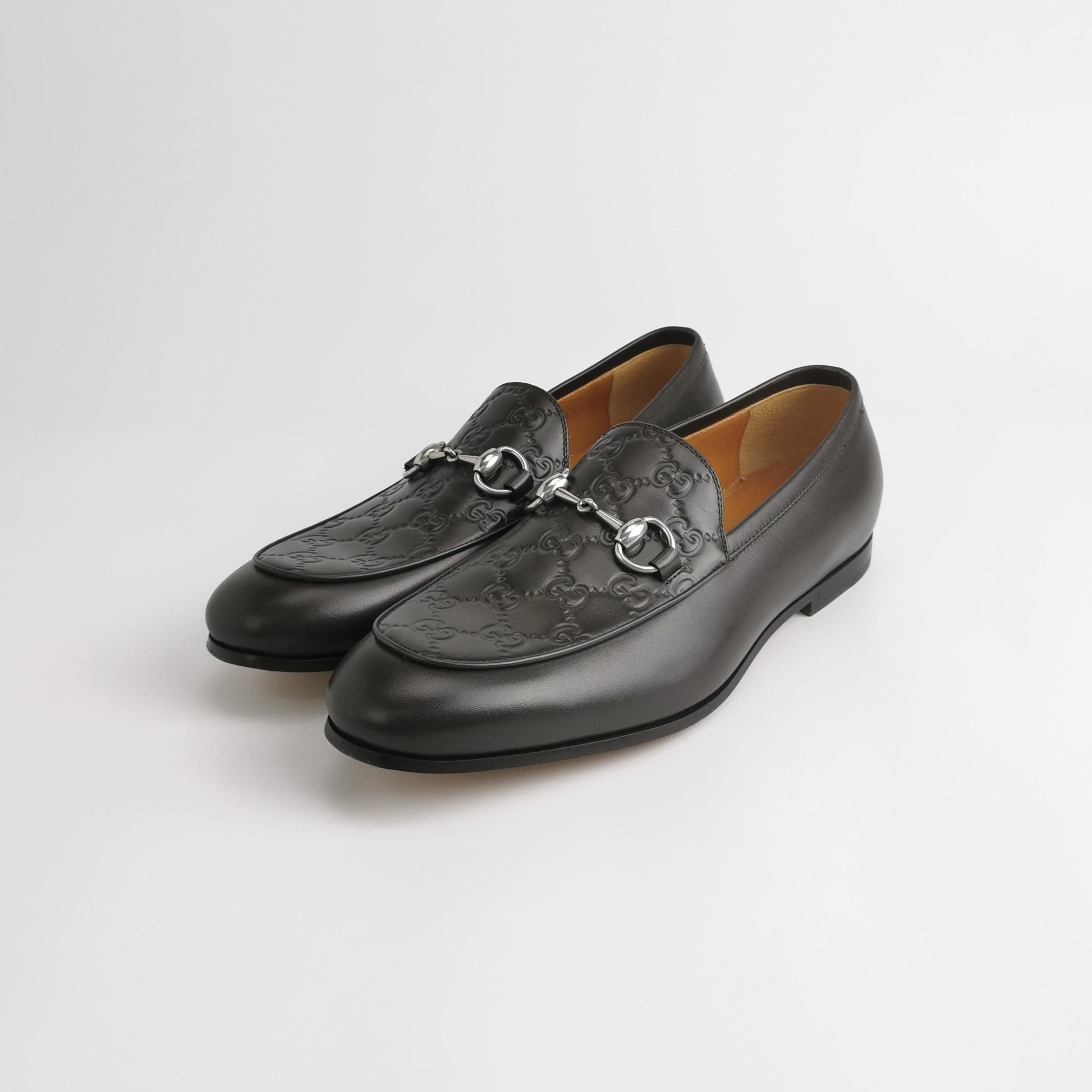Gucci Gucci Embossed Leather Horsebit Loafers 7 Size US 8 / EU 41 - 3 Thumbnail
