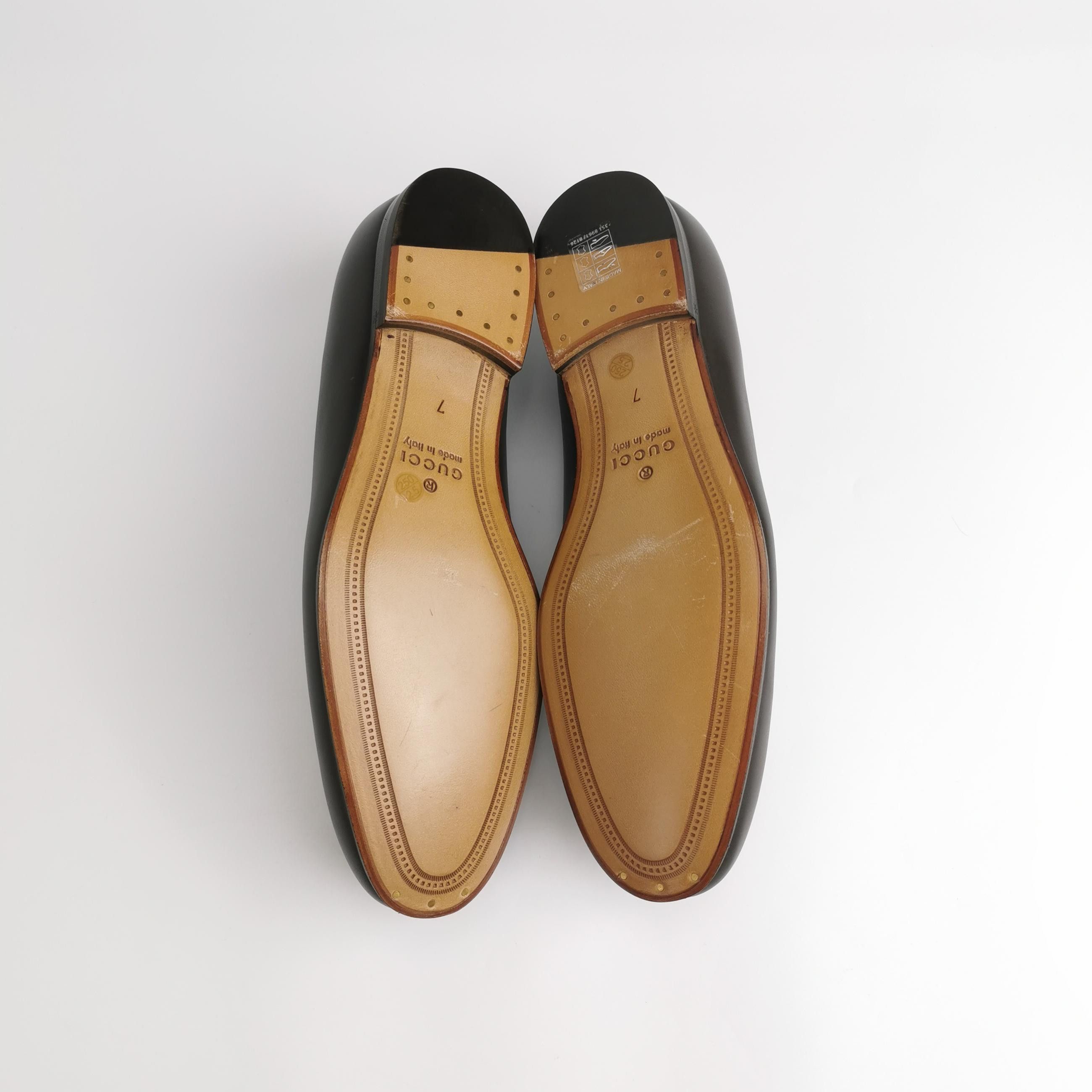Gucci Gucci Embossed Leather Horsebit Loafers 7 Size US 8 / EU 41 - 6 Thumbnail