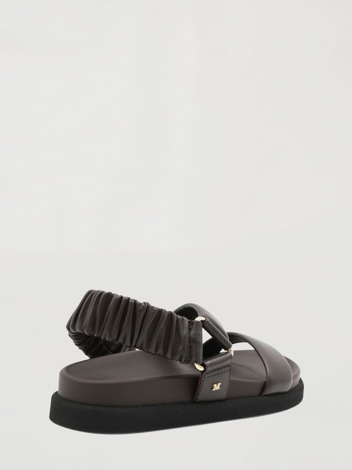 Max Mara Max Mara Heeled Sandal Woman Cocoa Size US 9 / IT 39 - 3 Thumbnail