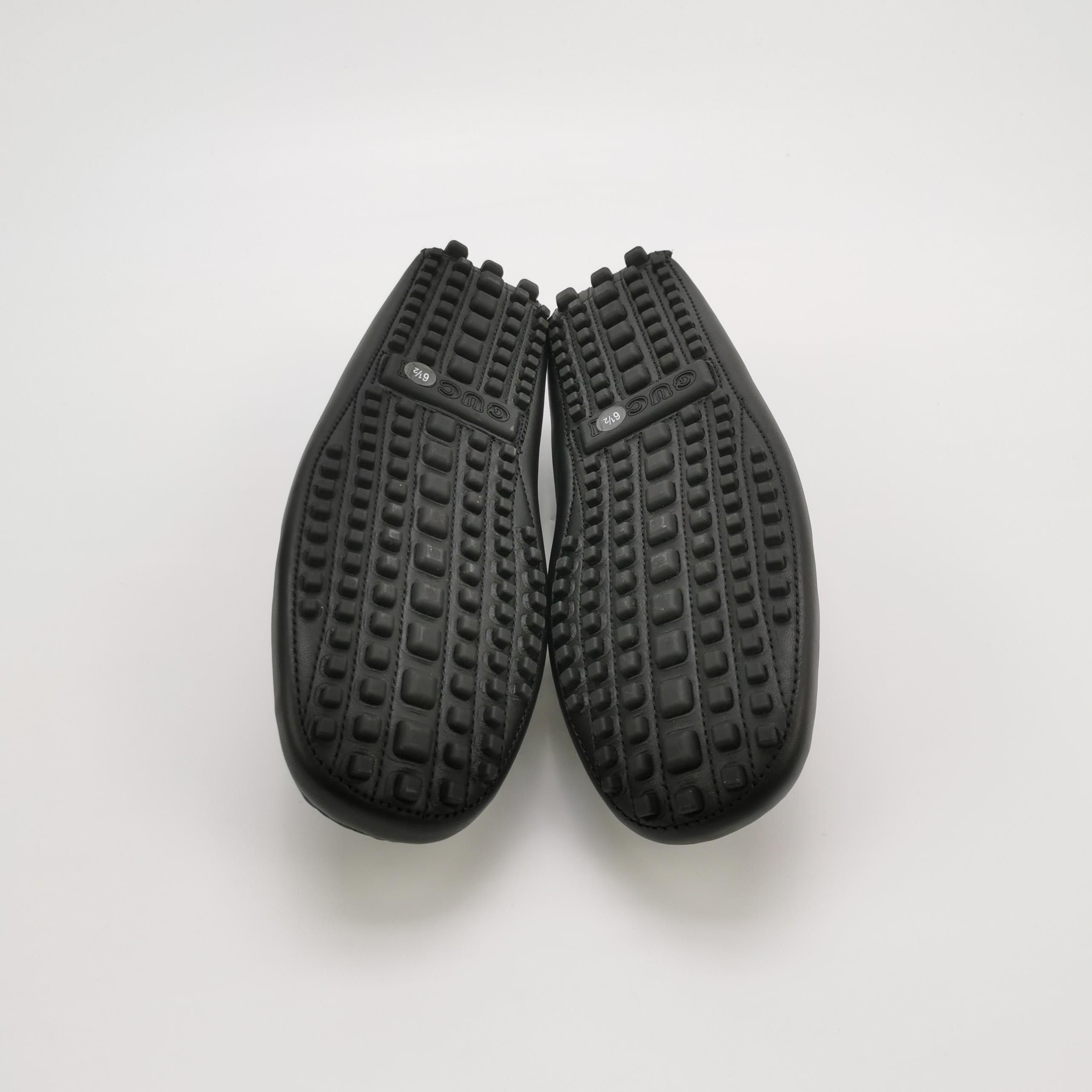 Gucci Gucci Web Stripe Horsebit Driver Loafers 40.5 Size US 7 / EU 40 - 6 Thumbnail