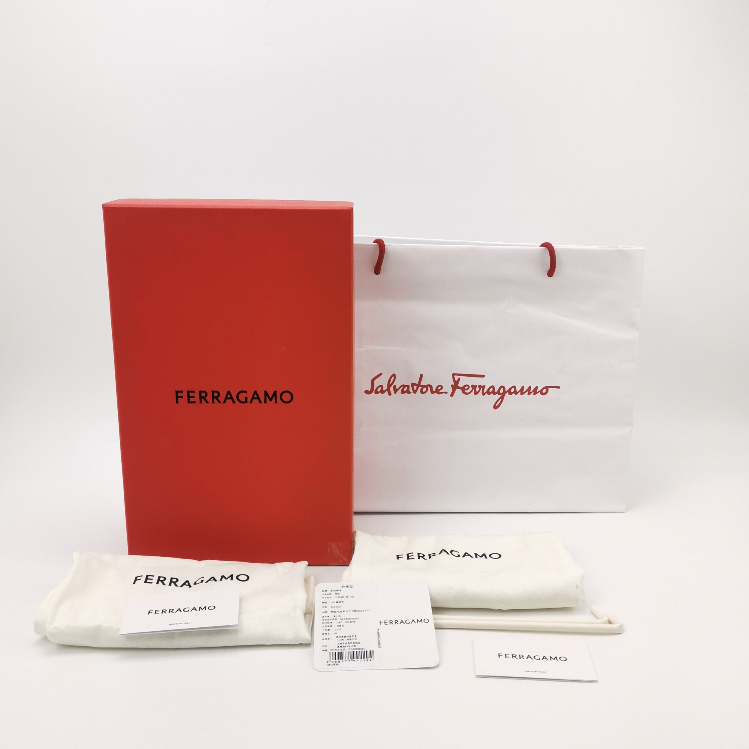 Salvatore Ferragamo Salvatore Ferragamo Brown Gancini Bit Loafers 40.5 Size US 7 / EU 40 - 7 Thumbnail