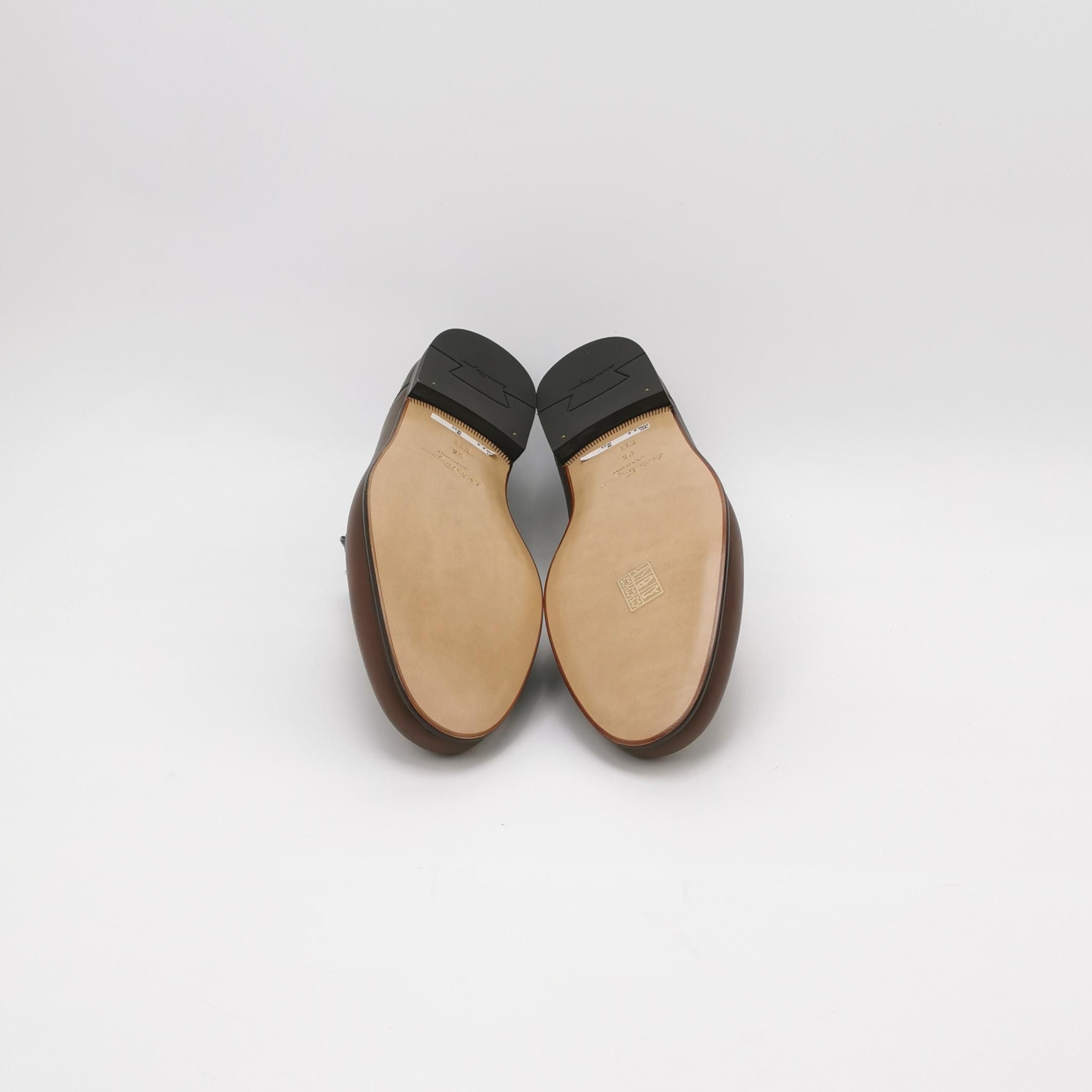 Salvatore Ferragamo Salvatore Ferragamo Brown Gancini Bit Loafers 40.5 Size US 7 / EU 40 - 6 Thumbnail