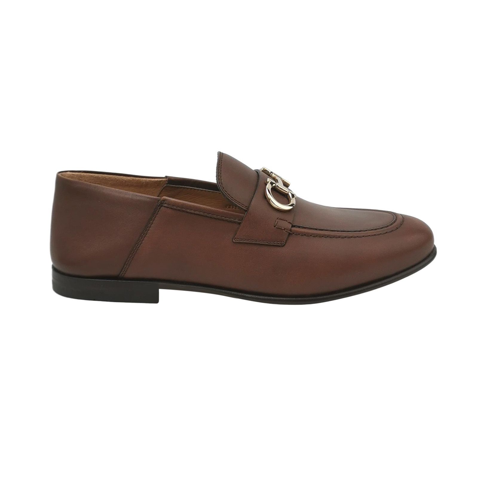 Salvatore Ferragamo Salvatore Ferragamo Brown Gancini Bit Loafers 40.5 Size US 7 / EU 40 - 2 Thumbnail