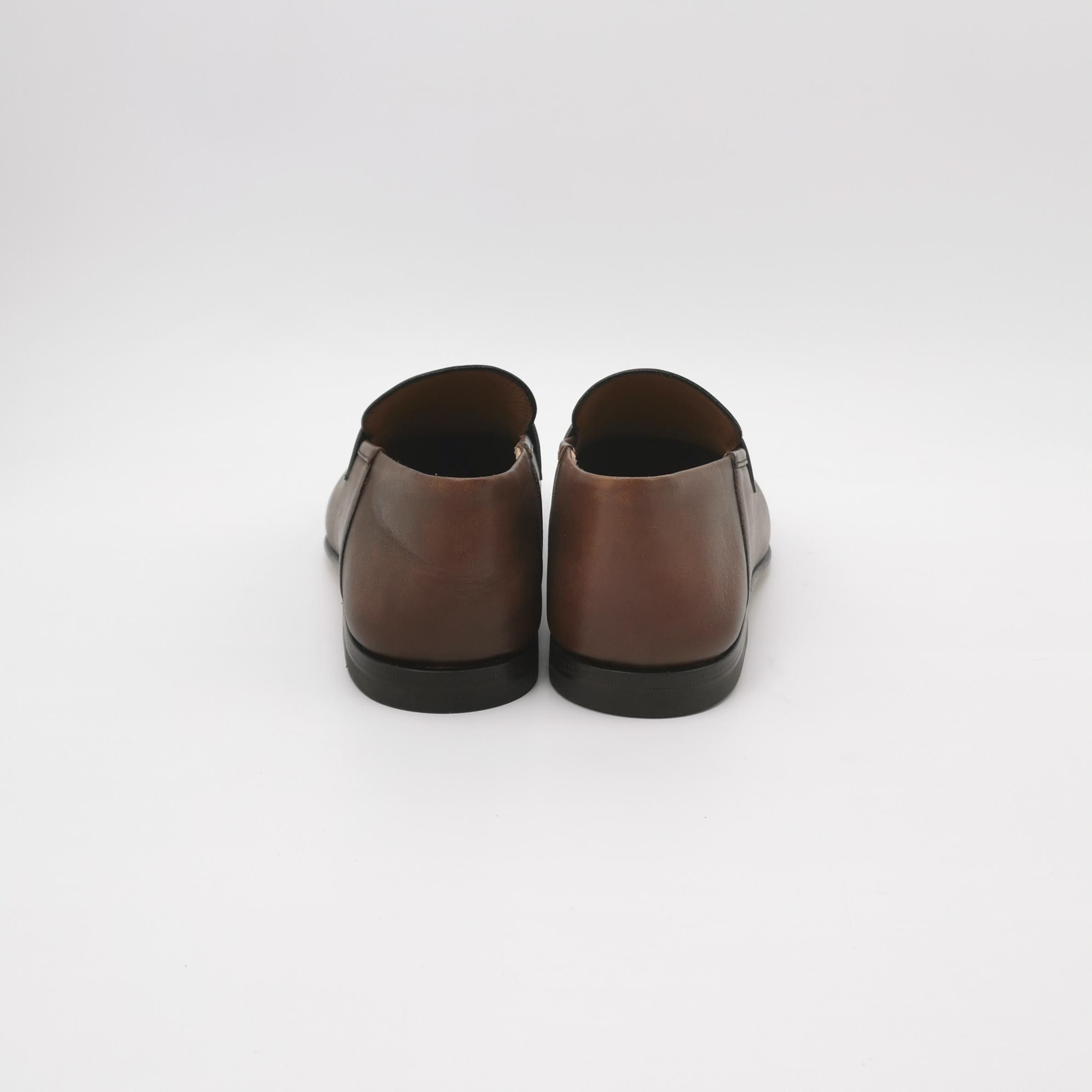 Salvatore Ferragamo Salvatore Ferragamo Brown Gancini Bit Loafers 40.5 Size US 7 / EU 40 - 5 Thumbnail