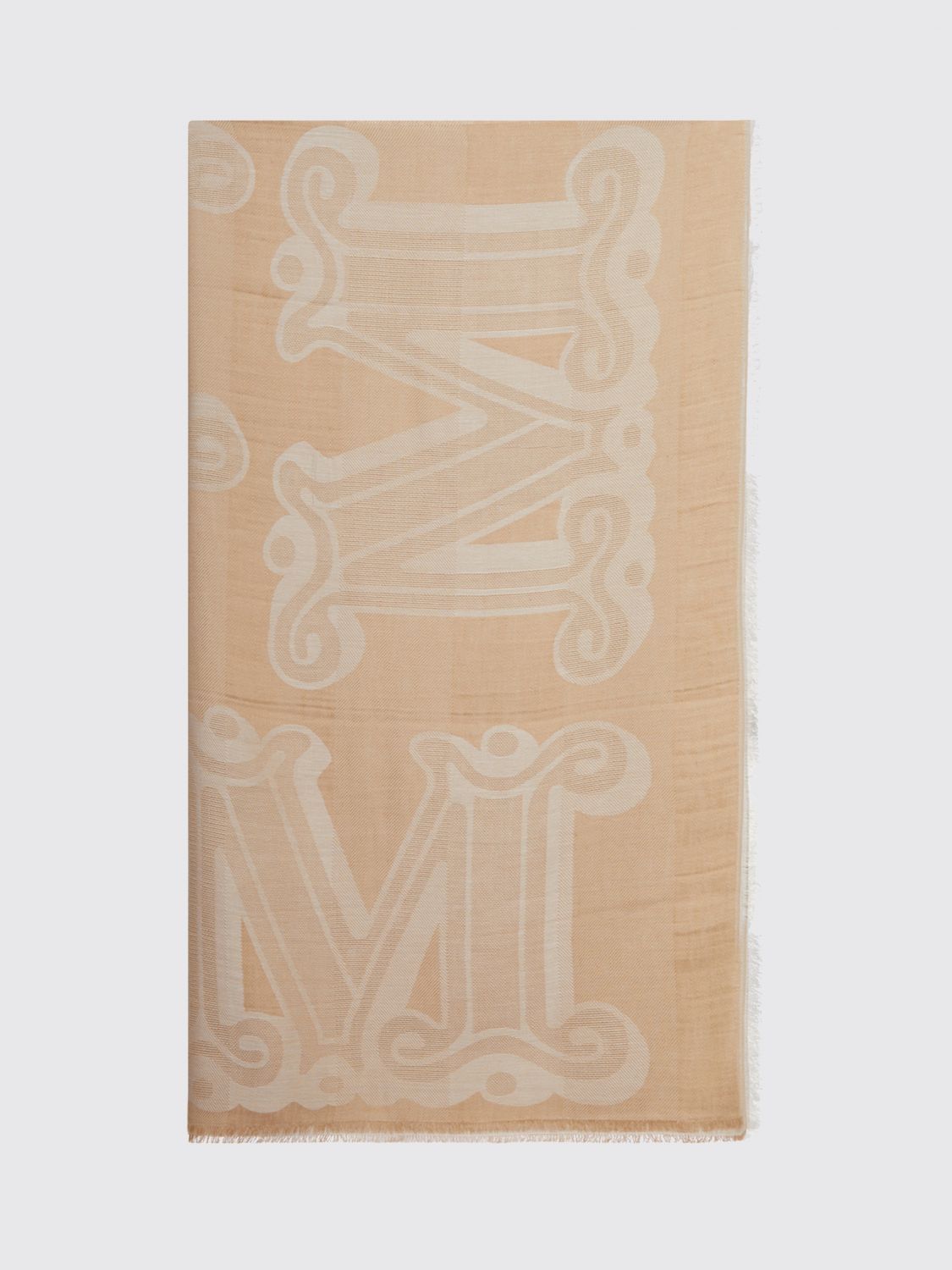 Max Mara Max Mara Neck Scarf Woman Nude Size ONE SIZE - 2 Thumbnail