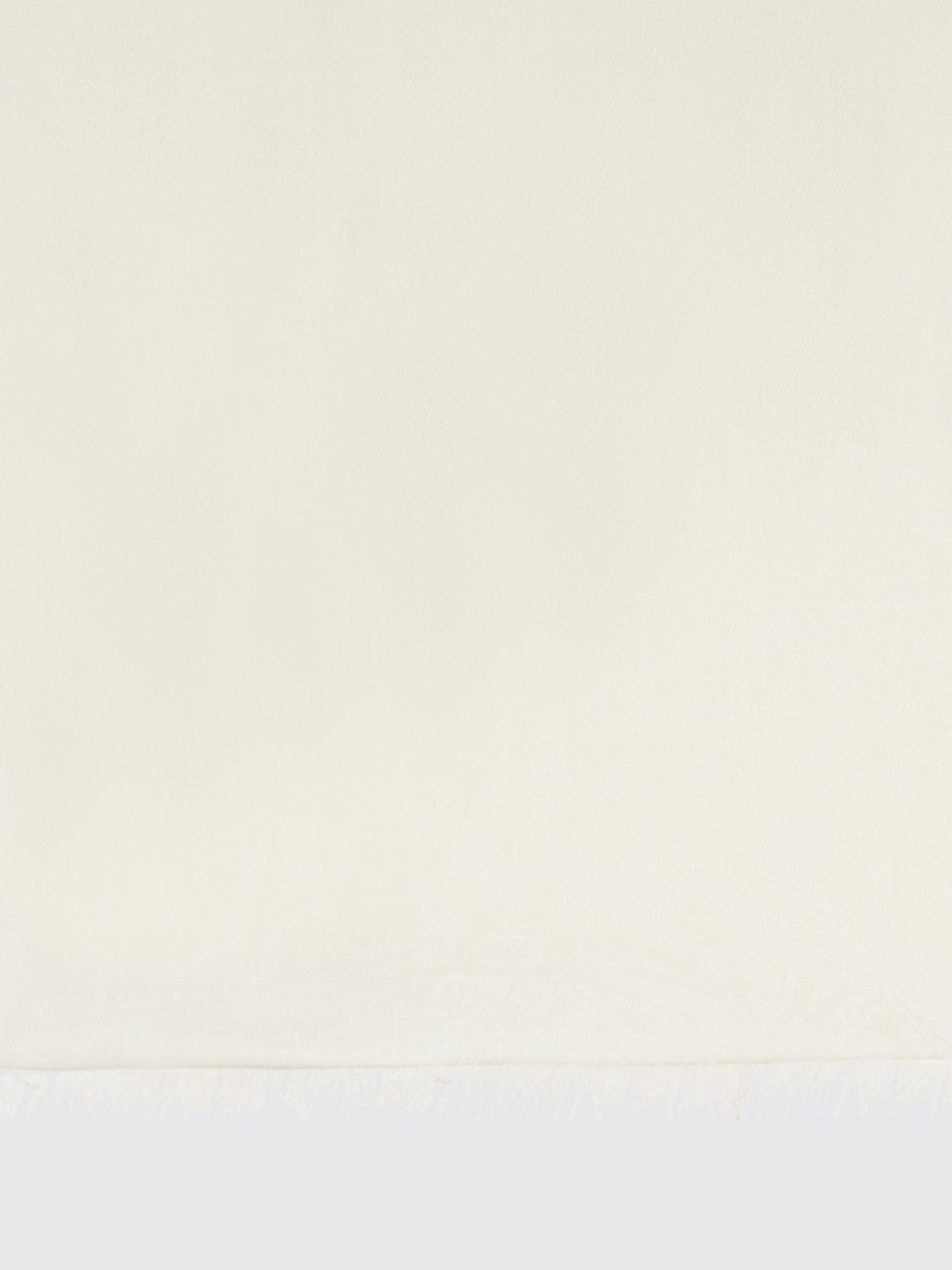 Max Mara Max Mara Scarf Woman White Size ONE SIZE - 2 Thumbnail