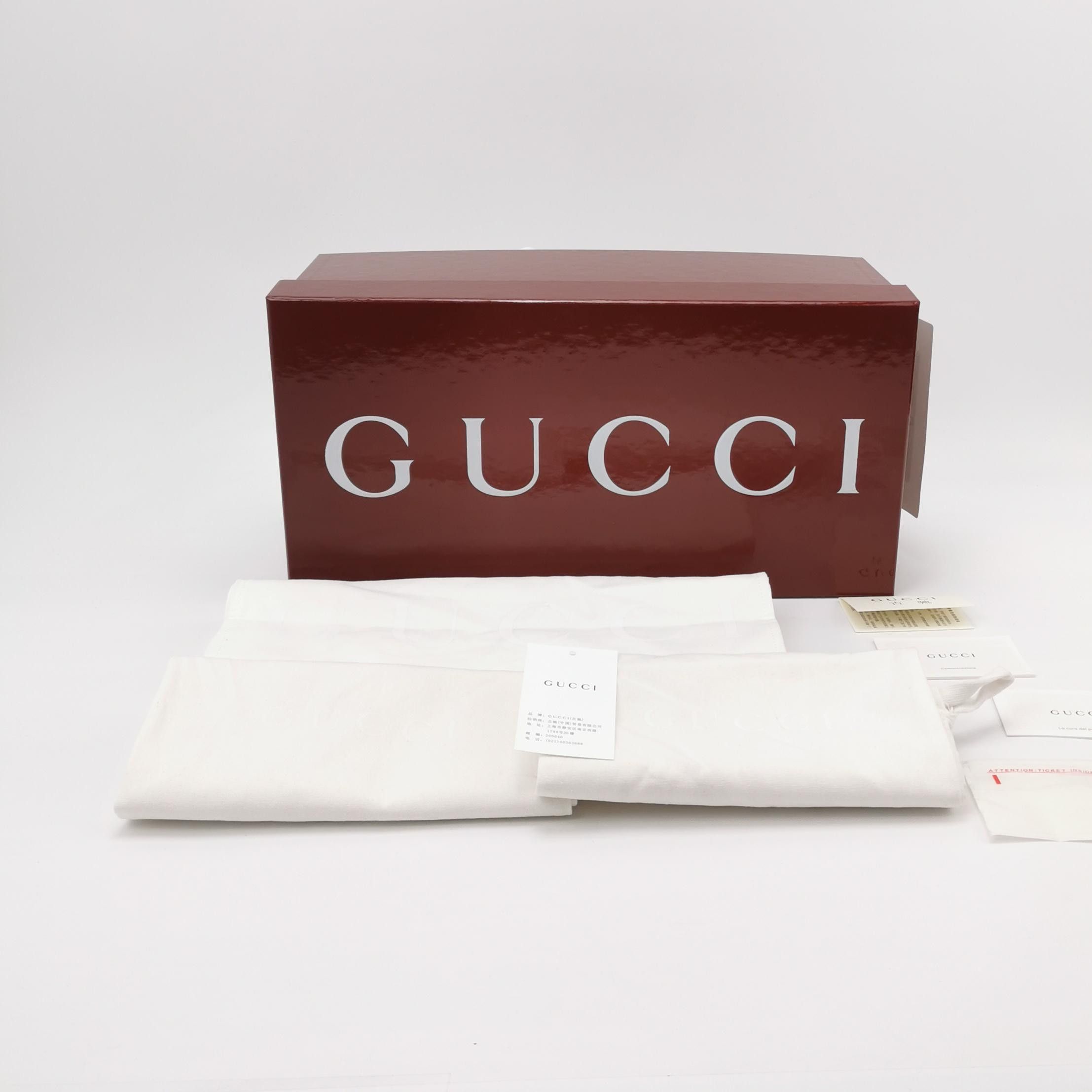 Gucci Gucci Web Stripe Leather Loafers Size 42 Size US 9 / EU 42 - 7 Thumbnail