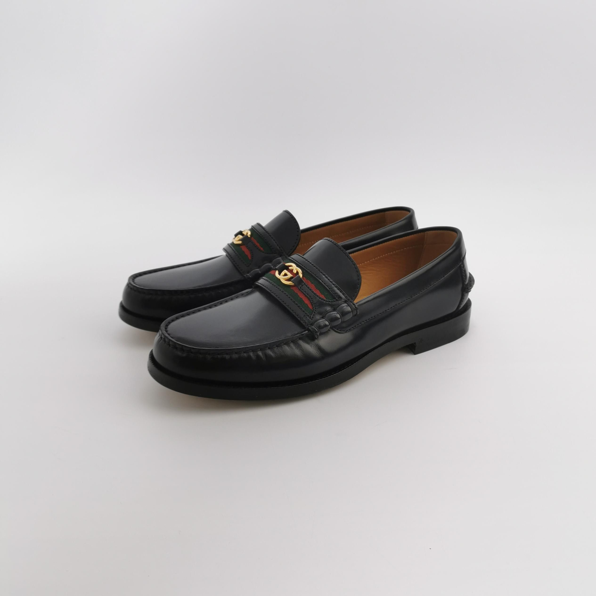Gucci Gucci Interlocking G Web Stripe Loafers 40 Size US 7 / EU 40 - 3 Thumbnail