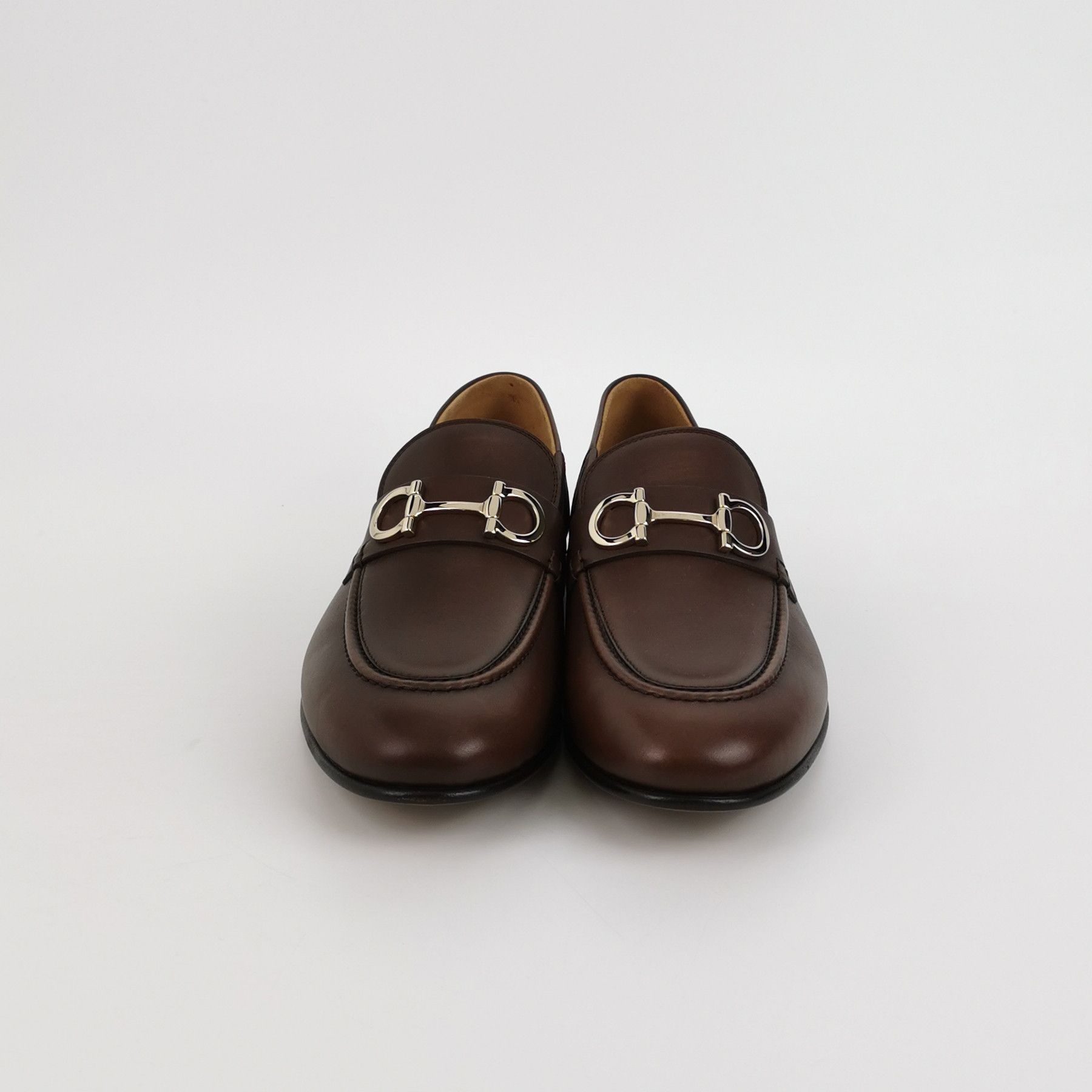 Salvatore Ferragamo Salvatore Ferragamo Gancini Leather Bit Loafers 7 Size US 8 / EU 41 - 4 Thumbnail