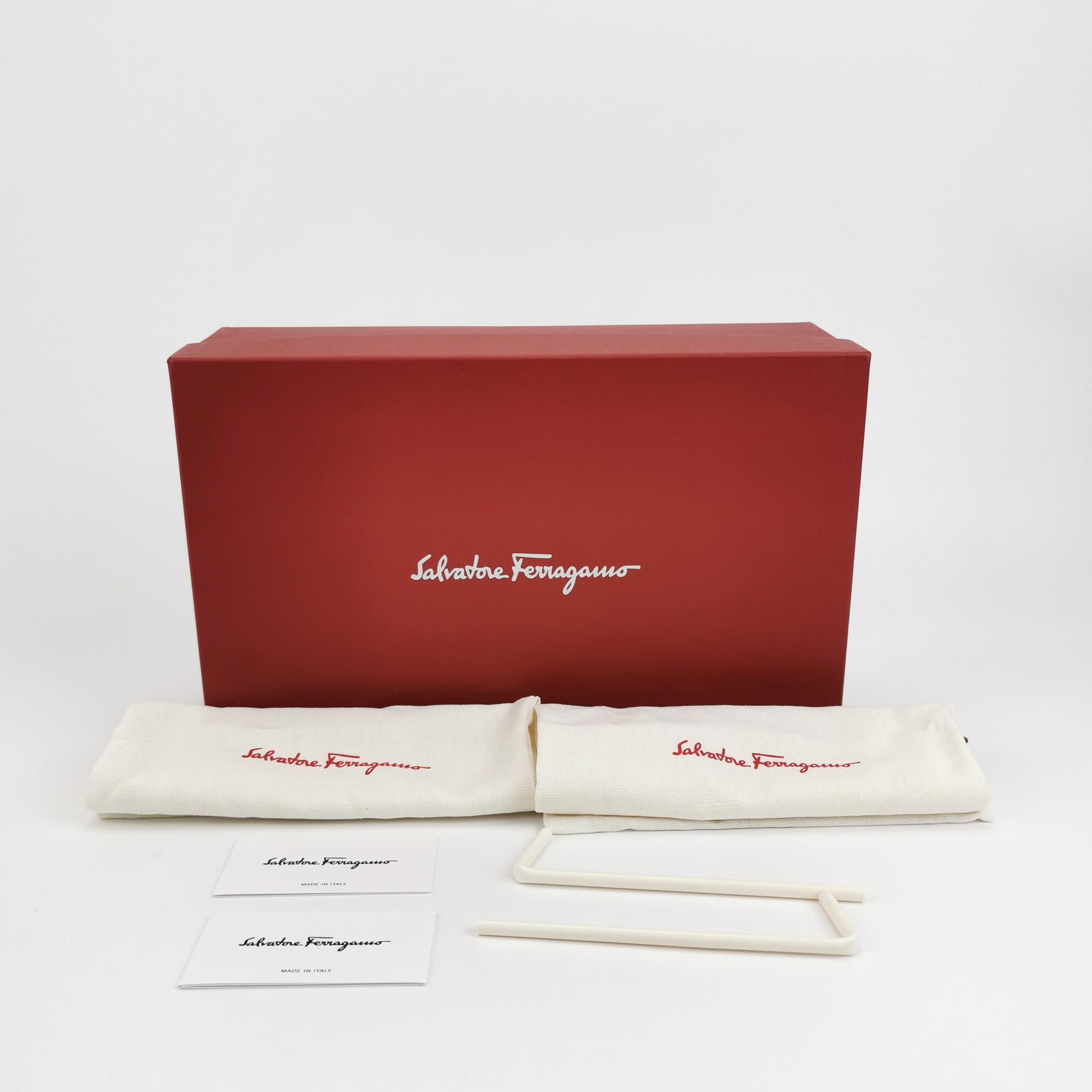 Salvatore Ferragamo Salvatore Ferragamo Gancini Leather Bit Loafers 7 Size US 8 / EU 41 - 7 Thumbnail
