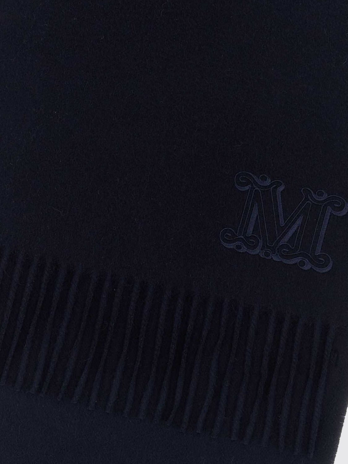 Max Mara Max Mara Scarf Woman Blue Size ONE SIZE - 2 Thumbnail