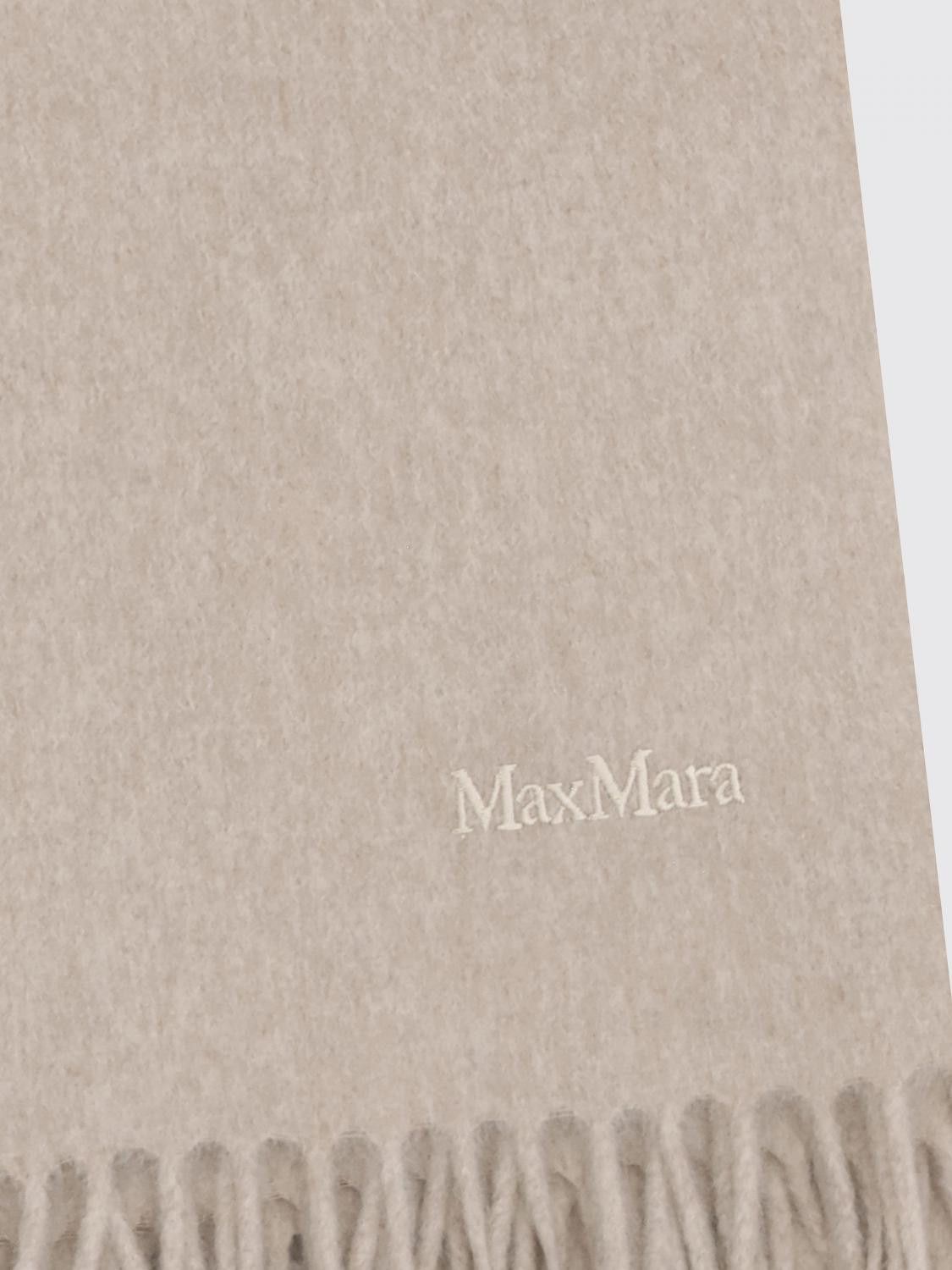 Max Mara Max Mara Scarf Woman Beige Size ONE SIZE - 2 Thumbnail