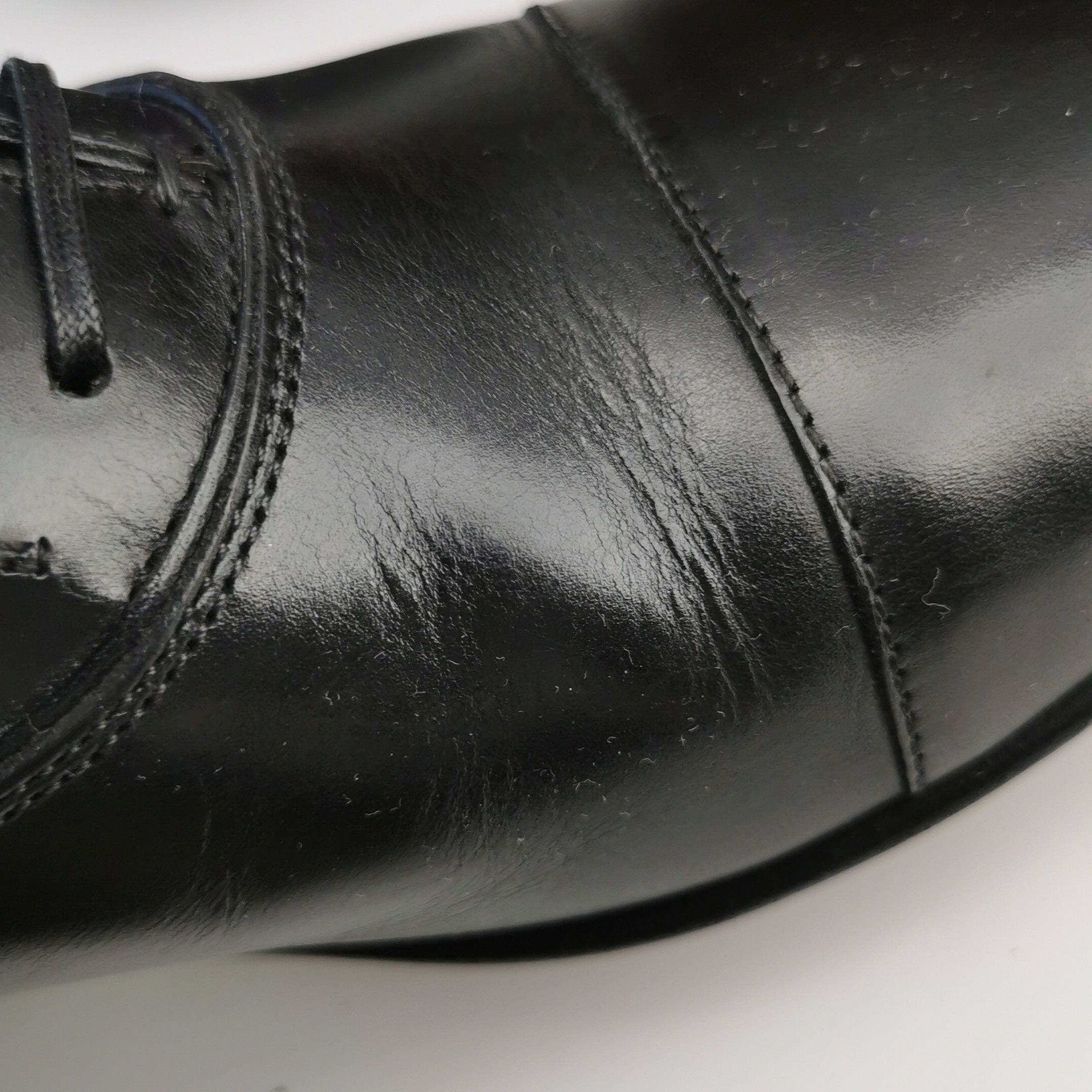 Salvatore Ferragamo Salvatore Ferragamo Leather Cap Toe Oxfords 7.5 Size US 7 / EU 40 - 11 Thumbnail