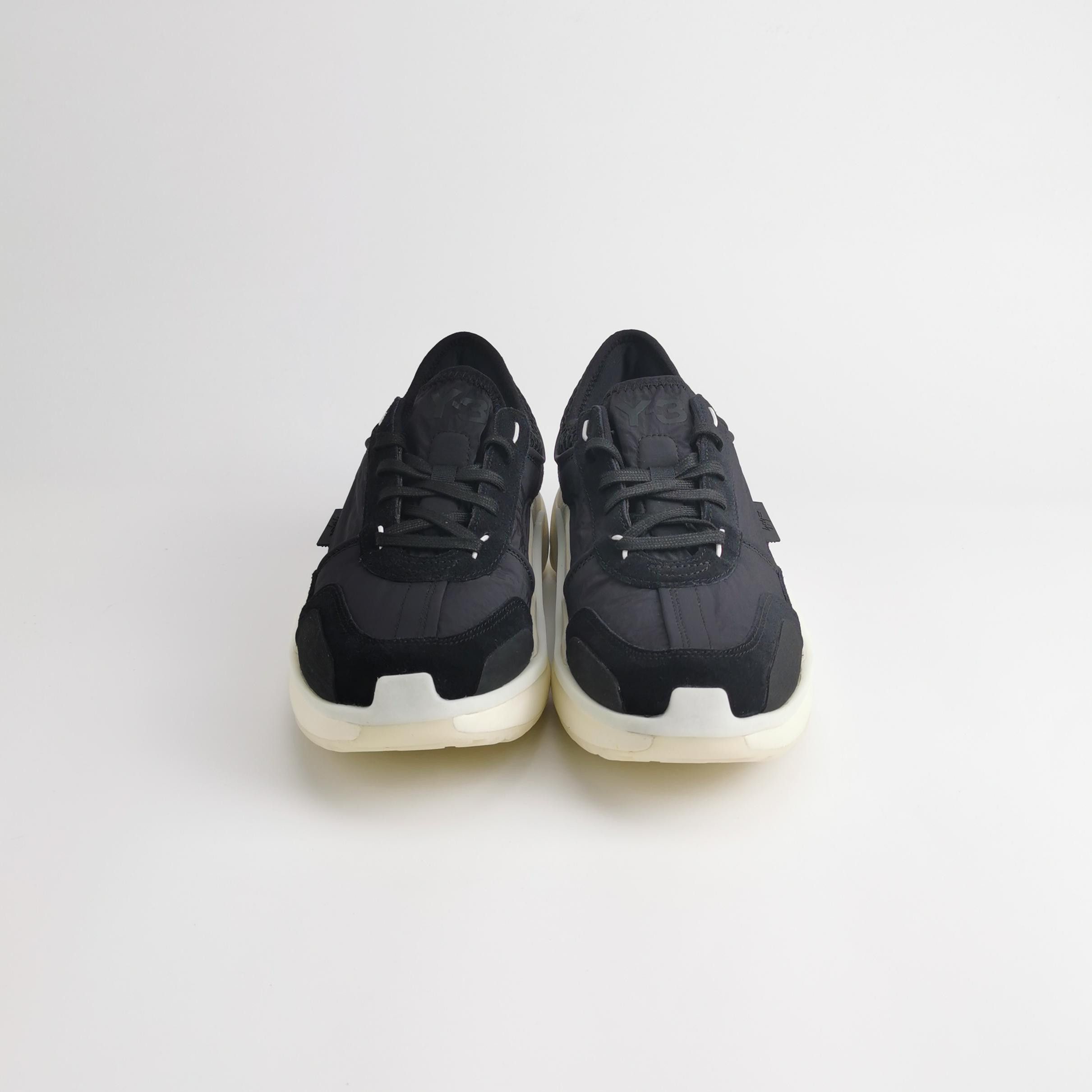 Y-3 Y-3 Suede Mesh Logo Sneakers EU 40.5 Size US 7 / EU 40 - 4 Thumbnail