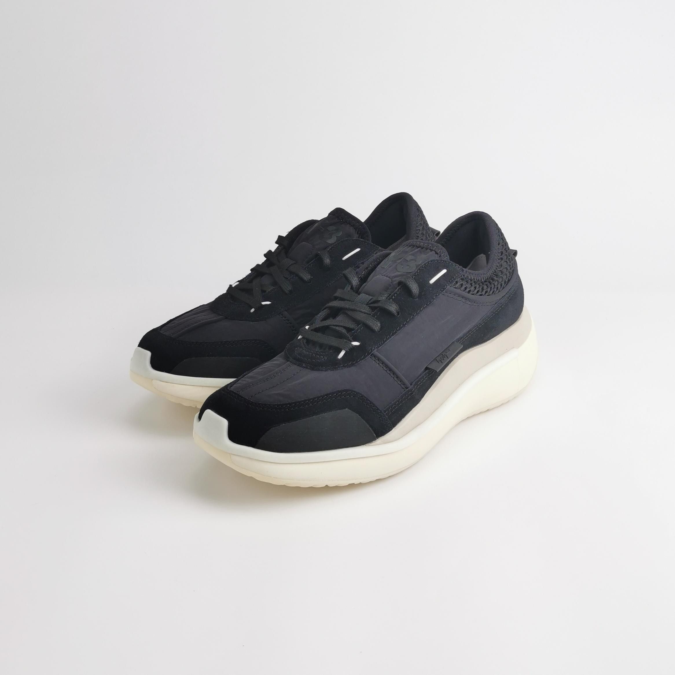 Y-3 Y-3 Suede Mesh Logo Sneakers EU 40.5 Size US 7 / EU 40 - 3 Thumbnail