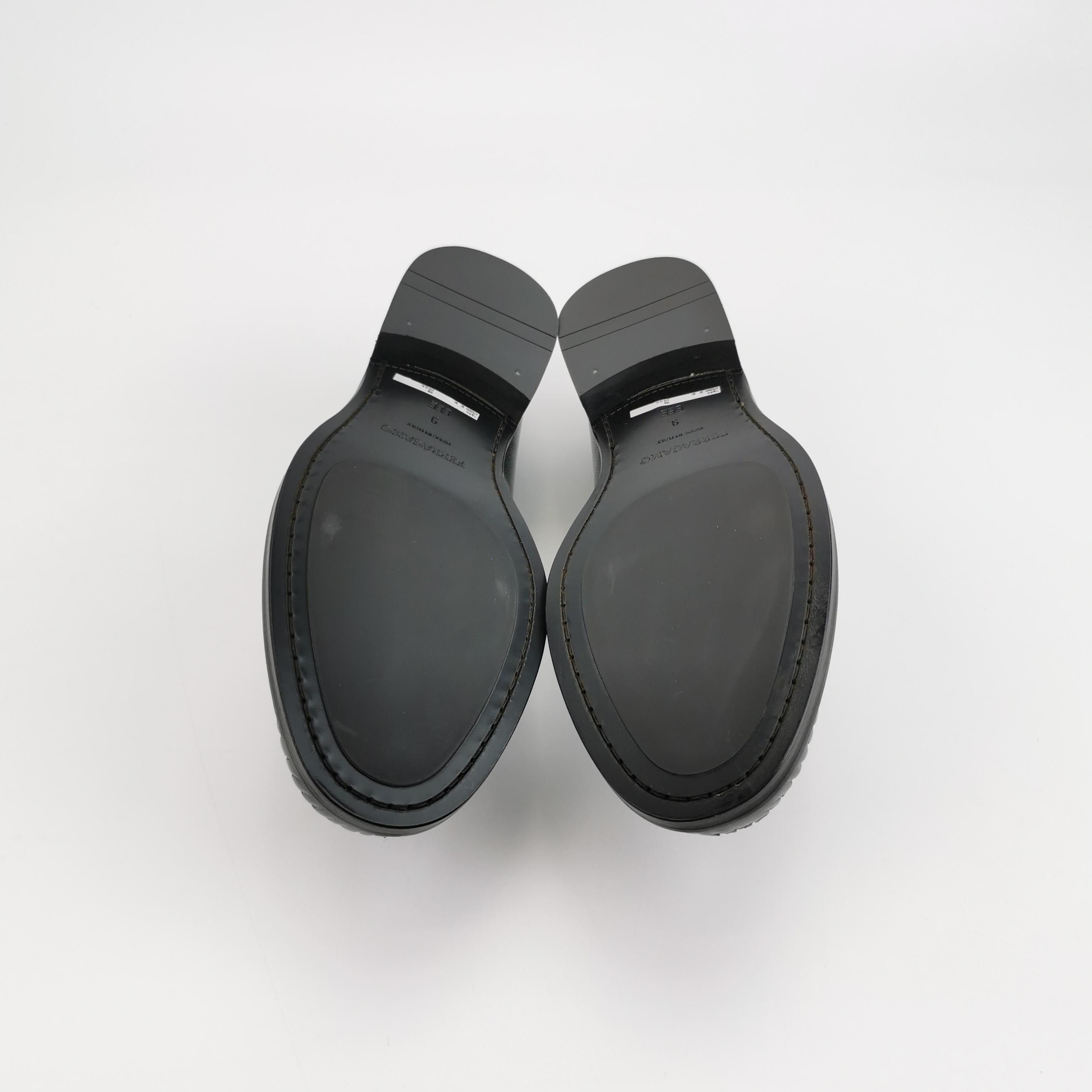 Salvatore Ferragamo Salvatore Ferragamo Gancini Leather Loafers 10 Size US 10 / EU 43 - 6 Thumbnail