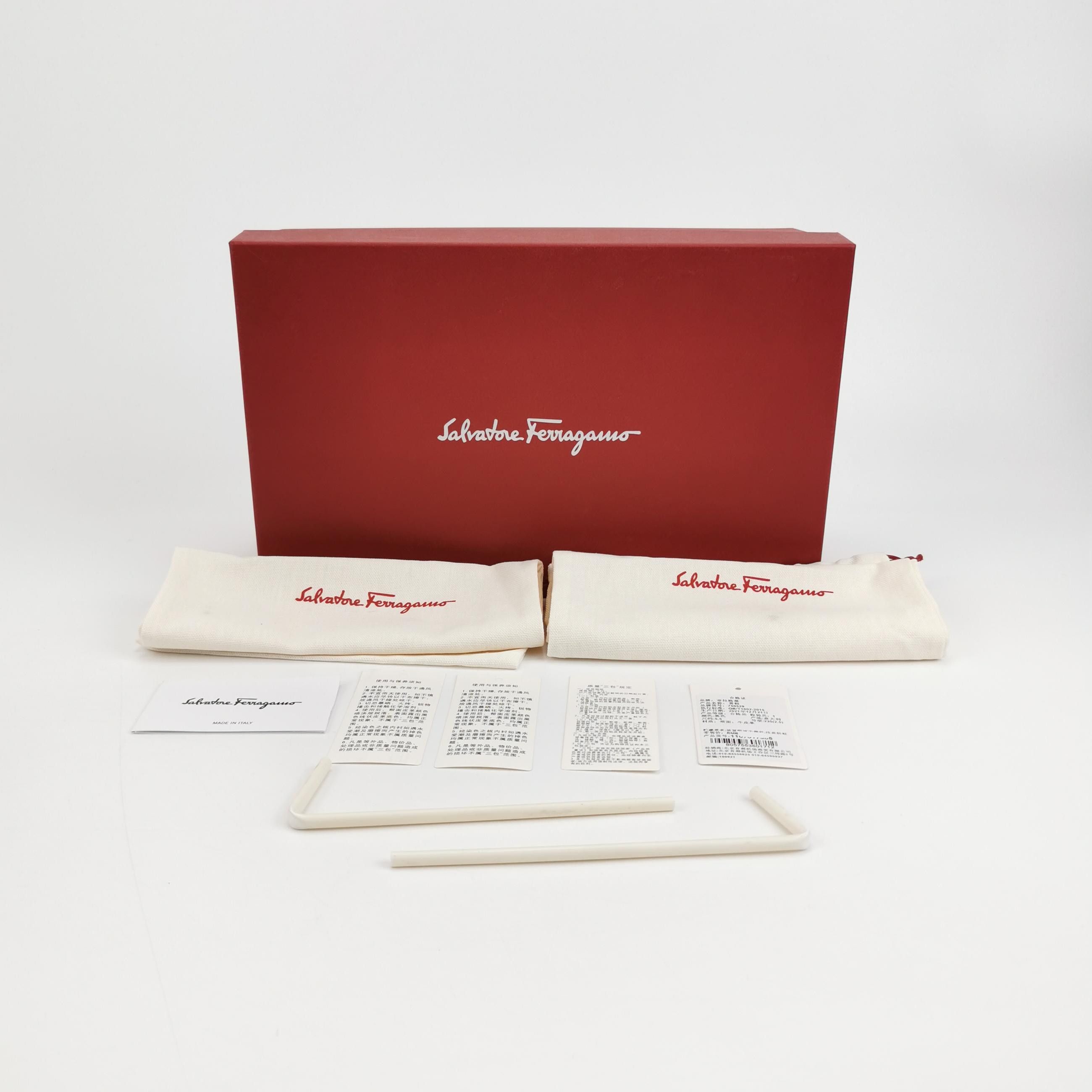 Salvatore Ferragamo Salvatore Ferragamo Gancini Pebble Grain Loafers 39.5 Size US 6 / EU 39 - 7 Thumbnail