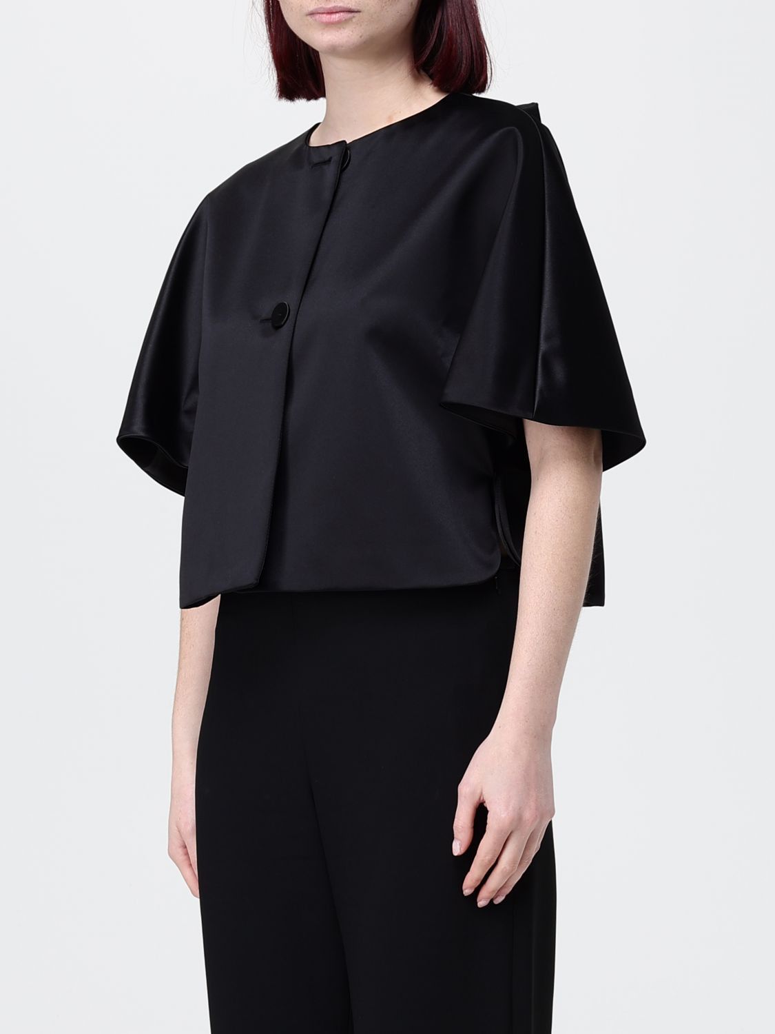 Max Mara Max Mara Jacket Woman Black Size S / US 4 / IT 40 - 3 Thumbnail