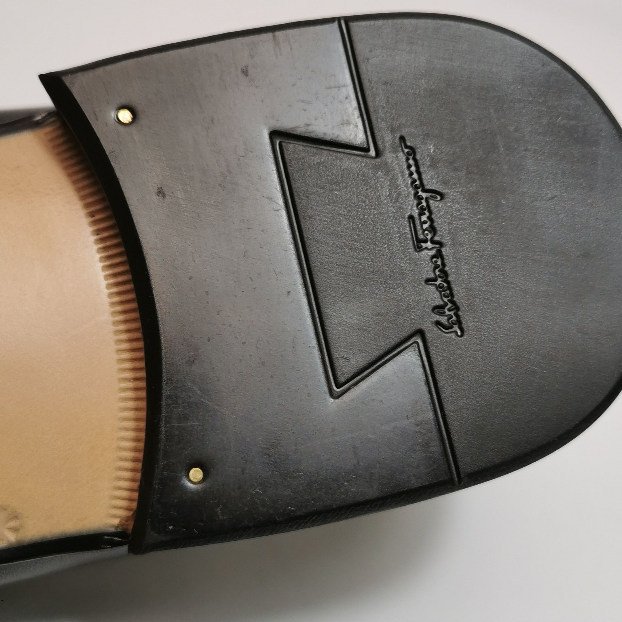 Salvatore Ferragamo Salvatore Ferragamo Gancini Leather Loafers 9 Size US 9 / EU 42 - 9 Thumbnail