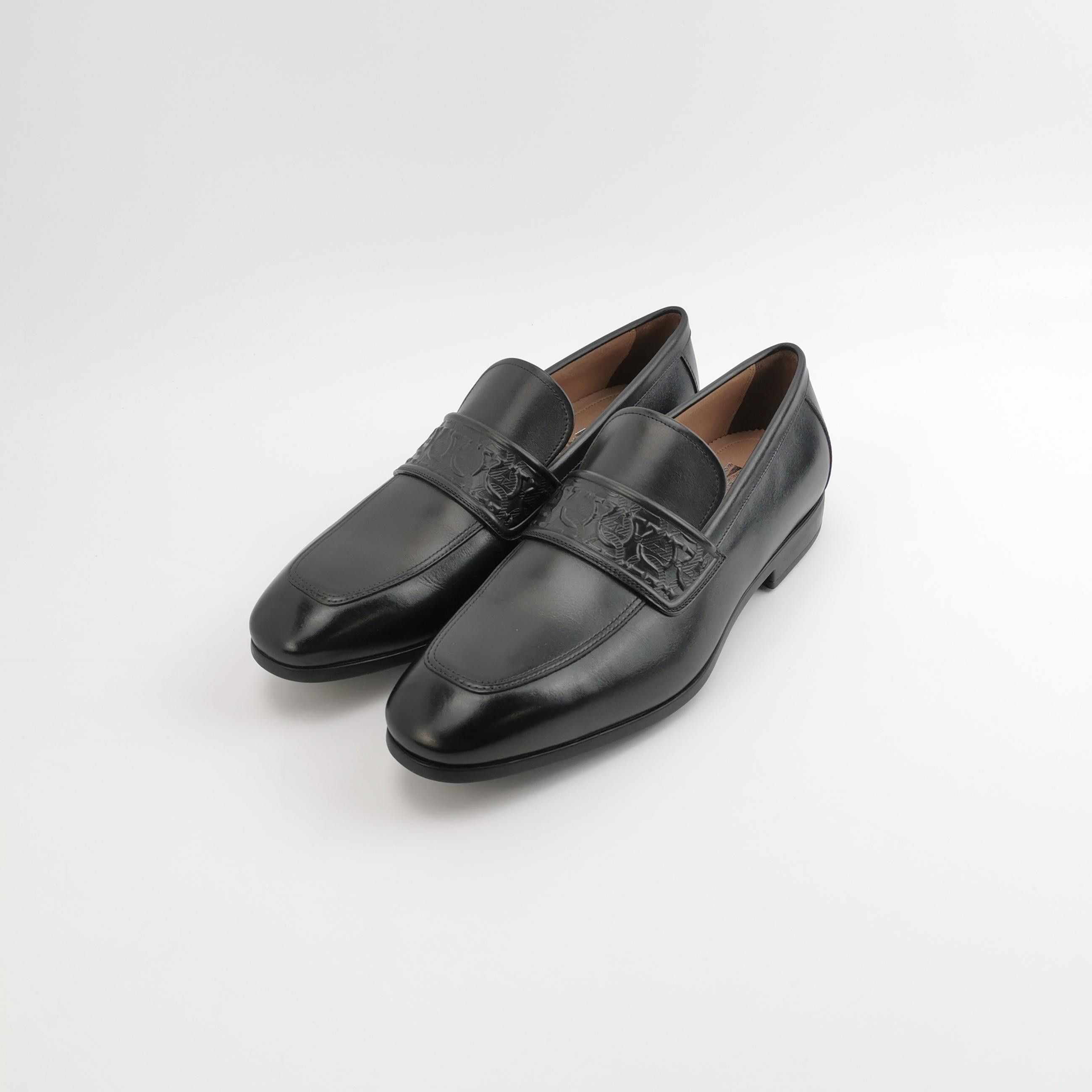 Salvatore Ferragamo Salvatore Ferragamo Gancini Leather Loafers 10.5 Size US 10 / EU 43 - 3 Thumbnail