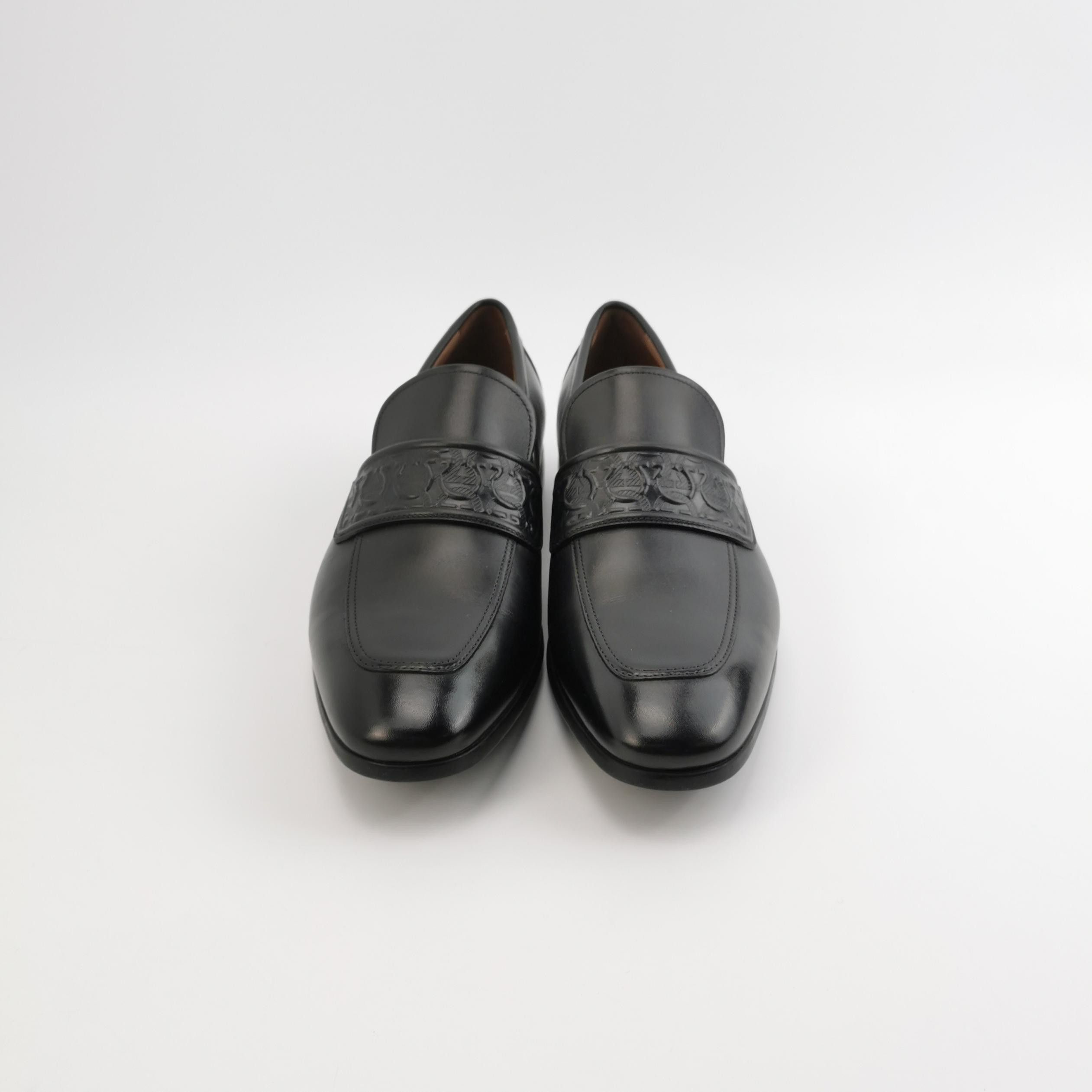 Salvatore Ferragamo Salvatore Ferragamo Gancini Leather Loafers 10.5 Size US 10 / EU 43 - 4 Thumbnail