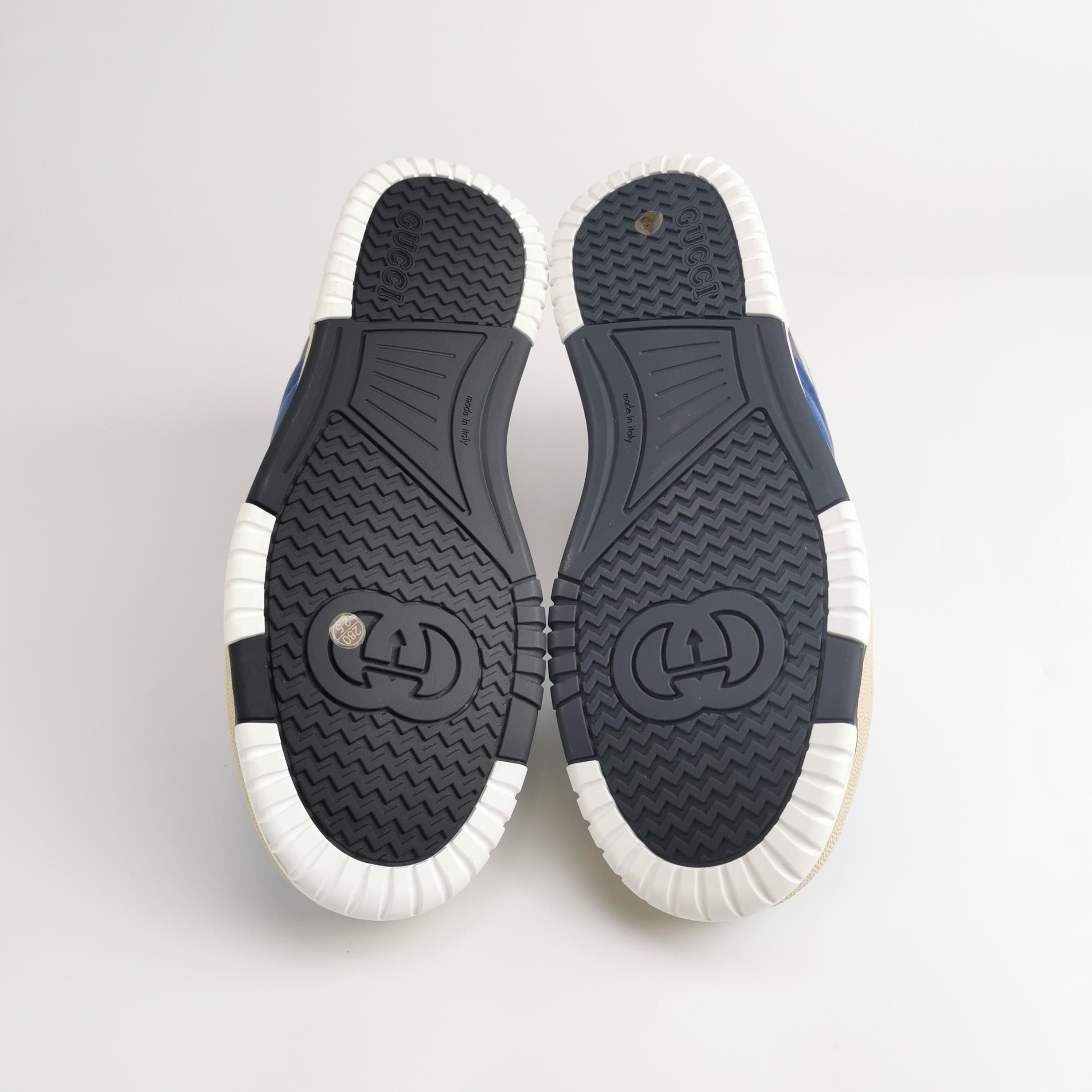 Gucci Gucci GG Monogram Blue Low-Top Sneakers 43 Size US 10 / EU 43 - 6 Thumbnail