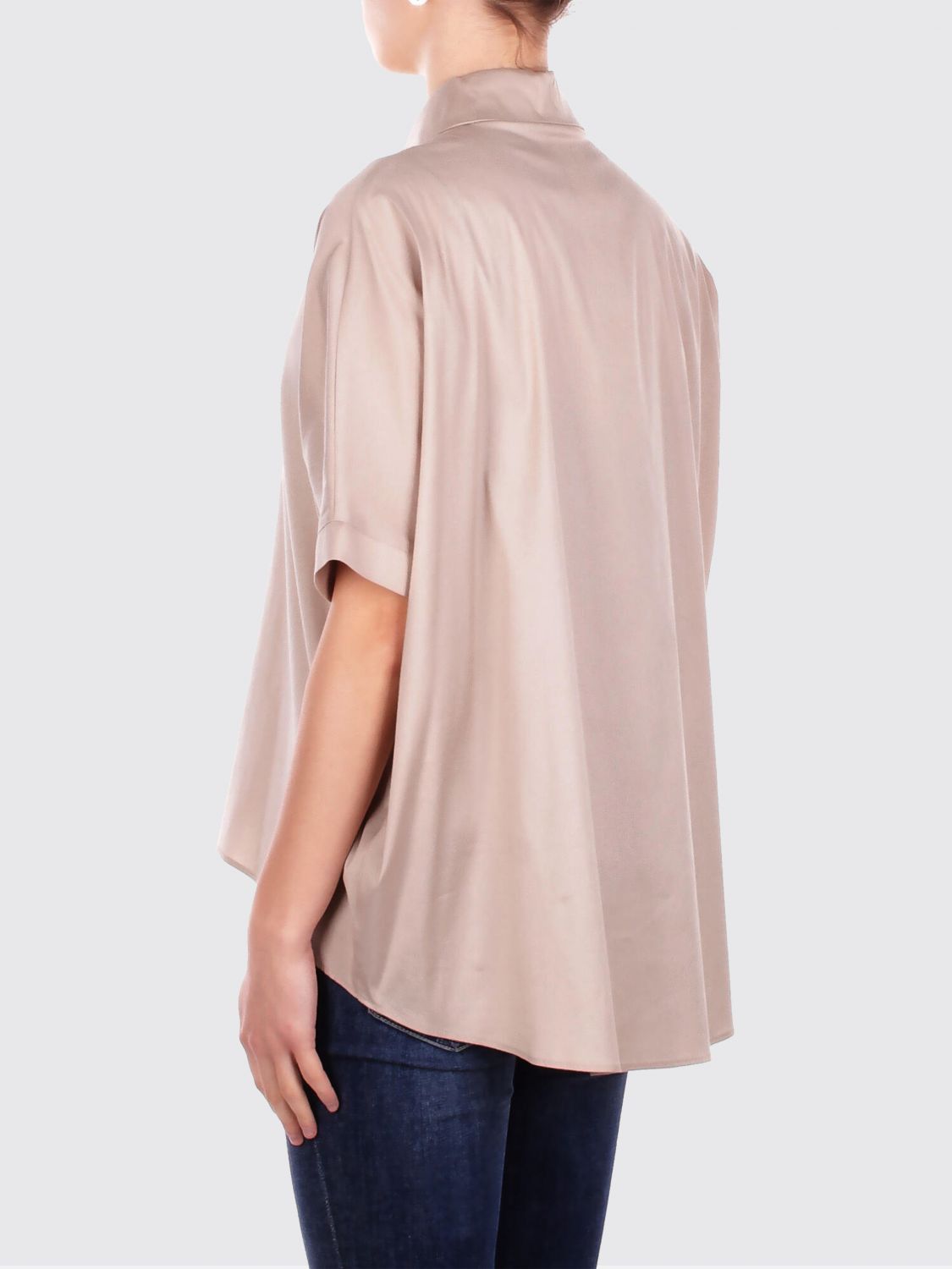 Max Mara Max Mara Shirt Woman Sand Size M / US 6-8 / IT 42-44 - 2 Thumbnail