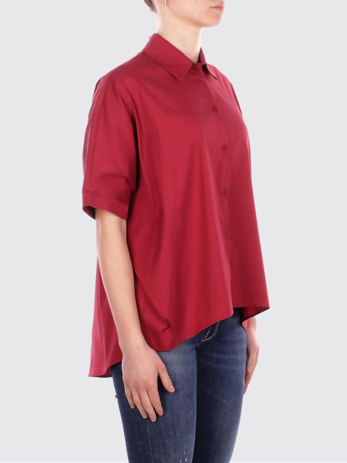 Max Mara Max Mara Shirt Woman Red Size S / US 4 / IT 40 - 3 Thumbnail