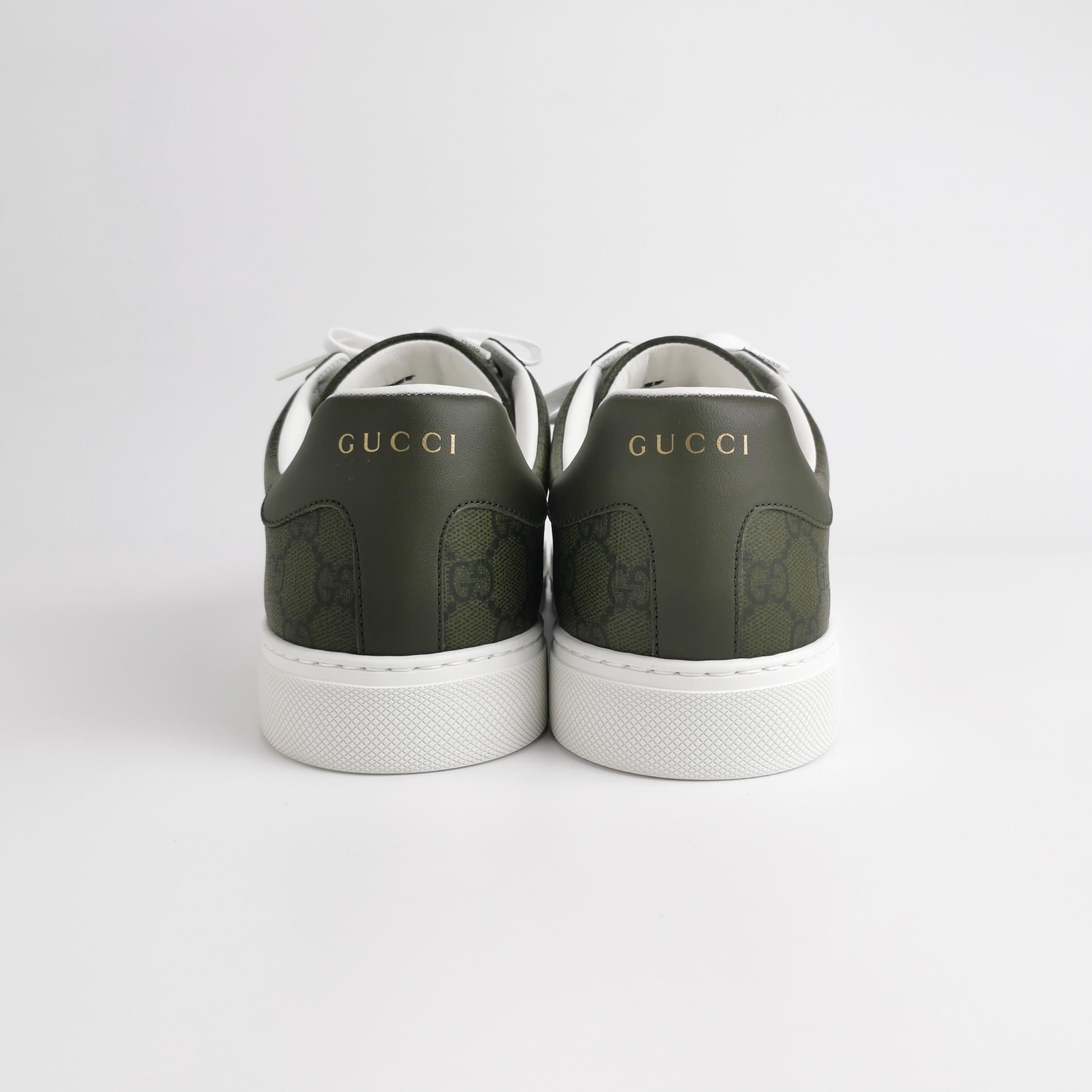 Gucci Gucci GG Supreme Ace Stripe Sneakers 43 Size US 10 / EU 43 - 5 Thumbnail