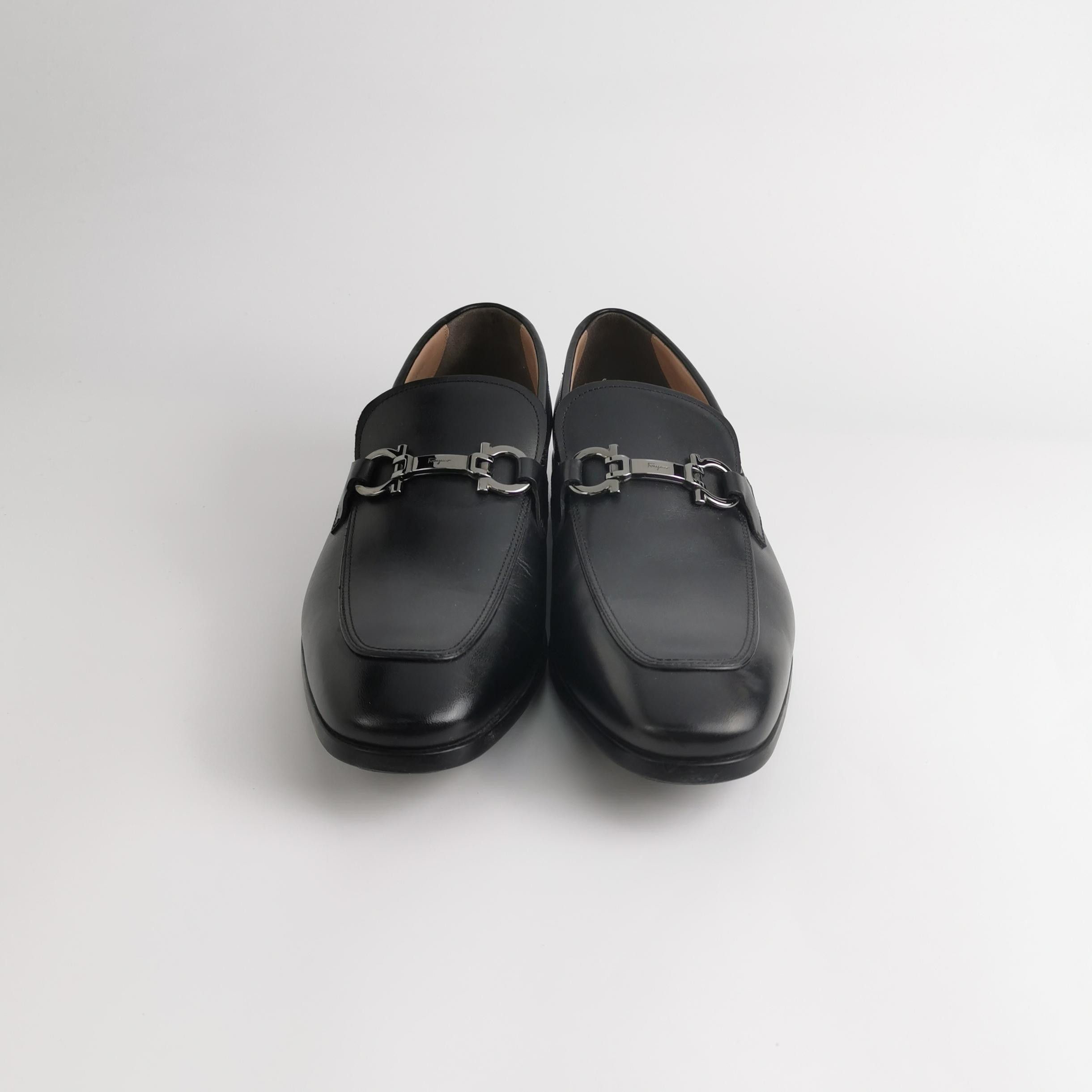 Salvatore Ferragamo Salvatore Ferragamo Gancini Leather Loafers US 10 Size US 11 / EU 44 - 4 Thumbnail