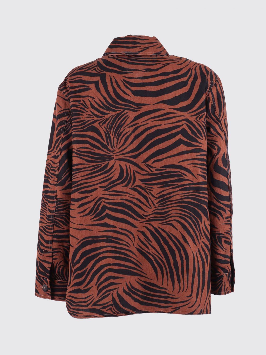 Max Mara Max Mara Shirt Woman Brown Size M / US 6-8 / IT 42-44 - 3 Thumbnail