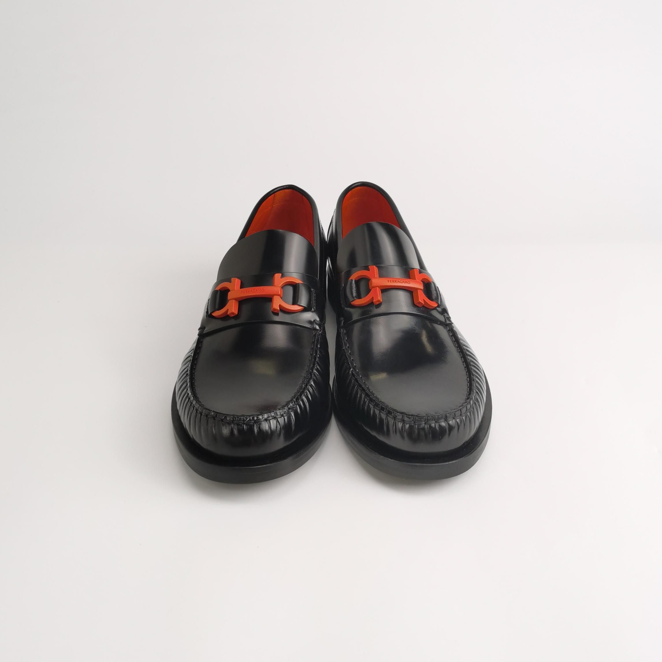 Salvatore Ferragamo Salvatore Ferragamo Gancini Bit Leather Loafers 8.5 Size US 9 / EU 42 - 4 Thumbnail
