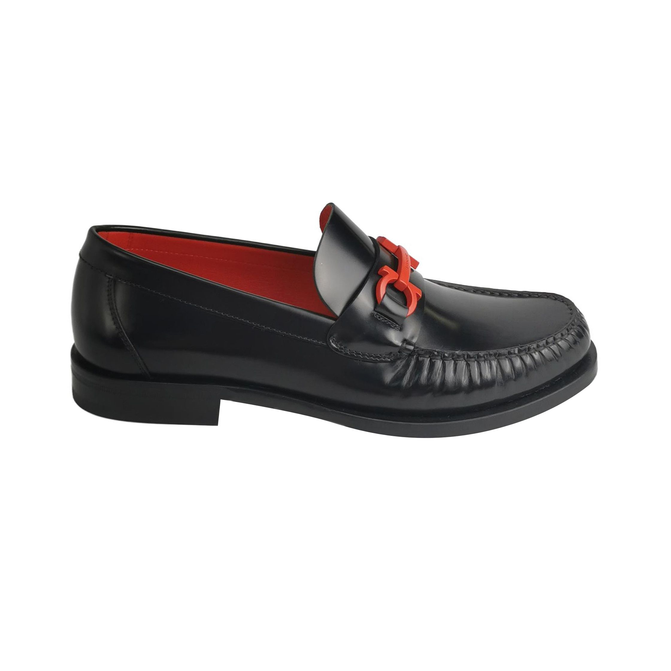 Salvatore Ferragamo Salvatore Ferragamo Gancini Bit Leather Loafers 8.5 Size US 9 / EU 42 - 2 Thumbnail