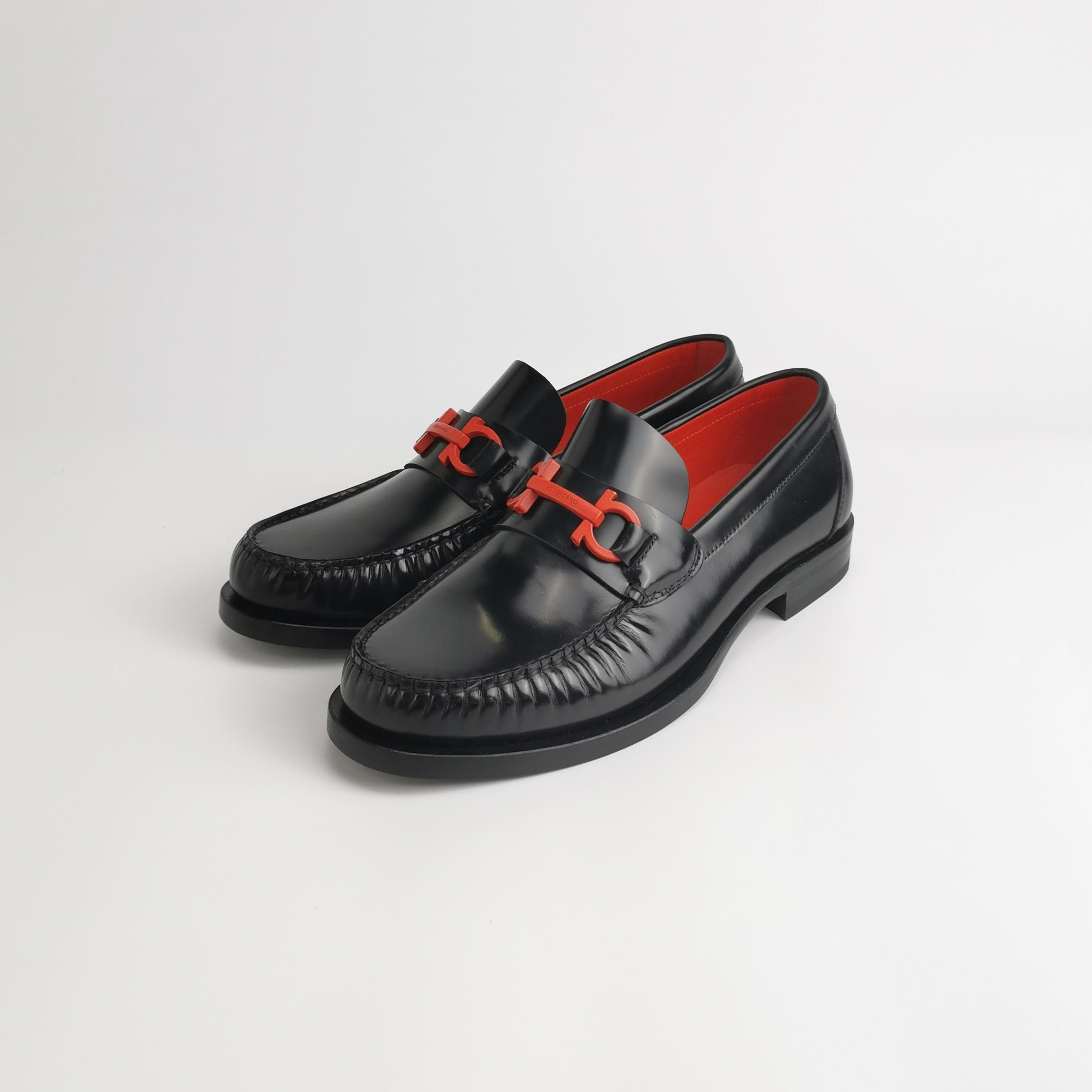 Salvatore Ferragamo Salvatore Ferragamo Gancini Bit Leather Loafers 8.5 Size US 9 / EU 42 - 3 Thumbnail