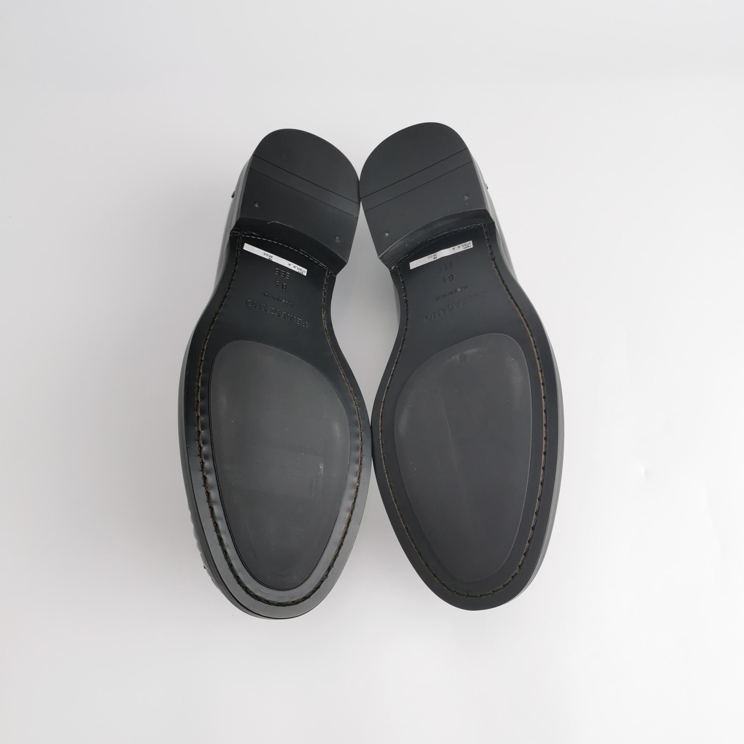 Salvatore Ferragamo Salvatore Ferragamo Gancini Bit Leather Loafers 8.5 Size US 9 / EU 42 - 6 Thumbnail