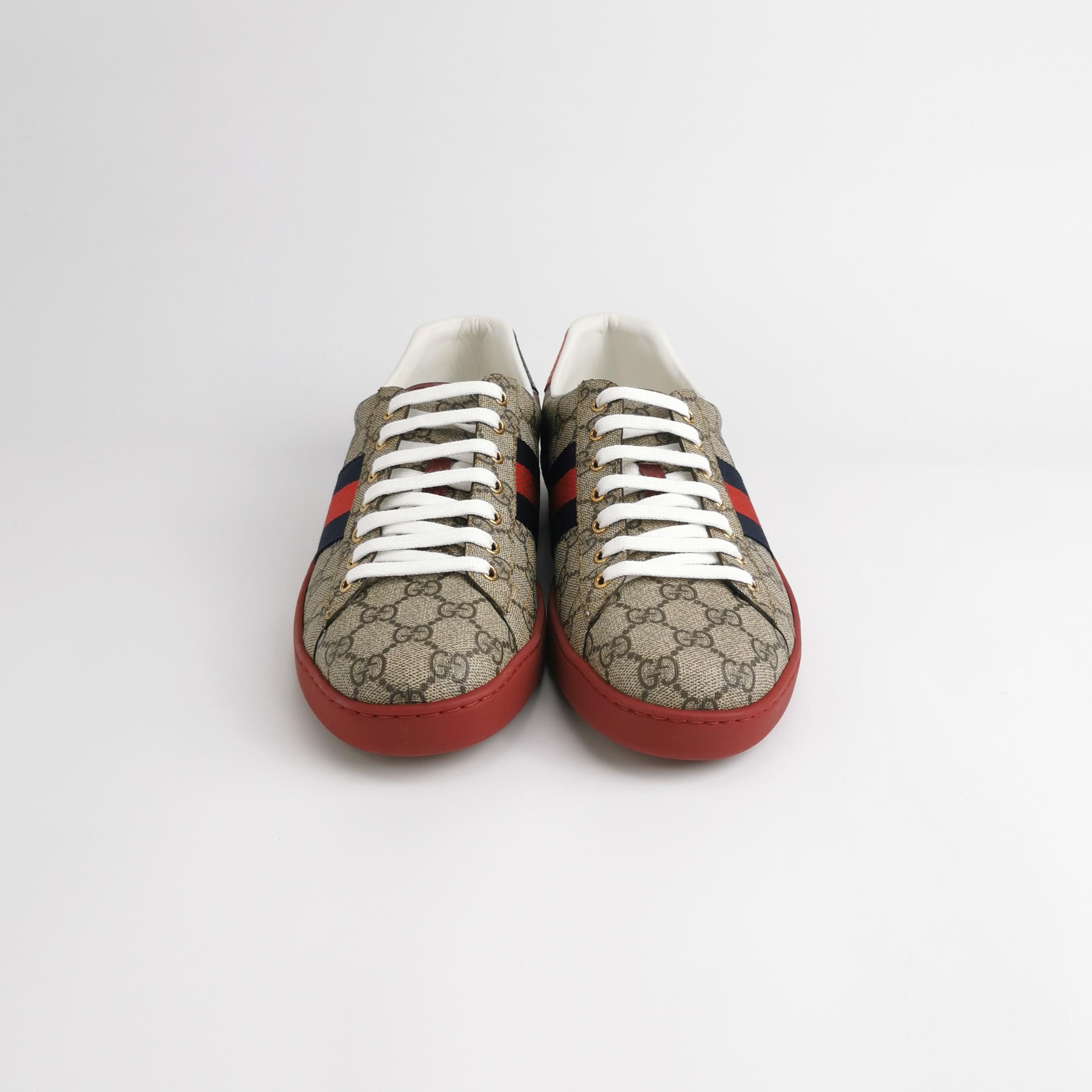 Gucci Gucci GG Supreme Ace Sneakers 46.5 Size US 13 / EU 46 - 4 Thumbnail